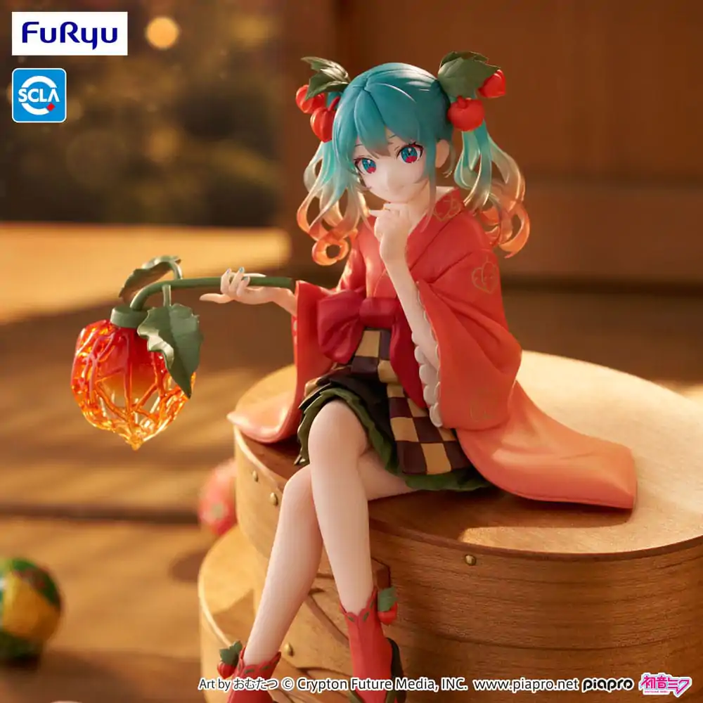 Hatsune Miku Noodle Stopper Statuetka PVC Flower Fairy Winter Cherry 15 cm zdjęcie produktu