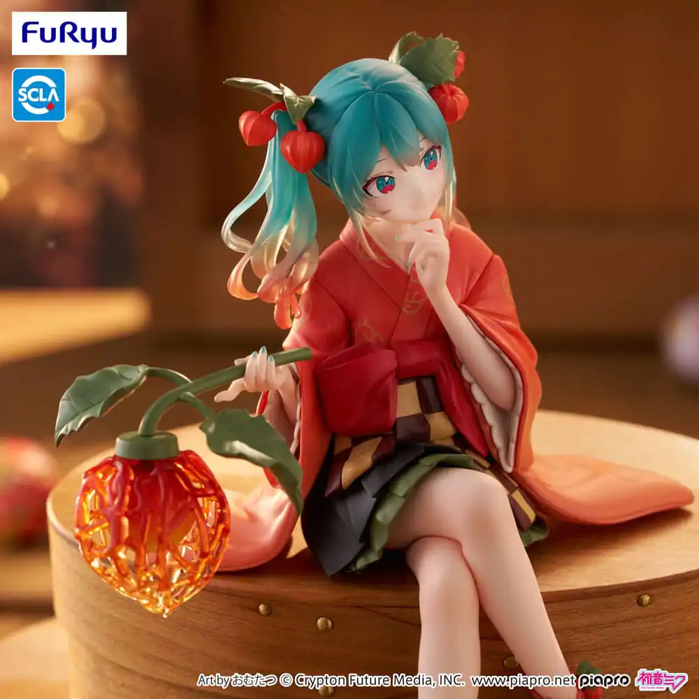 Hatsune Miku Noodle Stopper Statuetka PVC Flower Fairy Winter Cherry 15 cm zdjęcie produktu