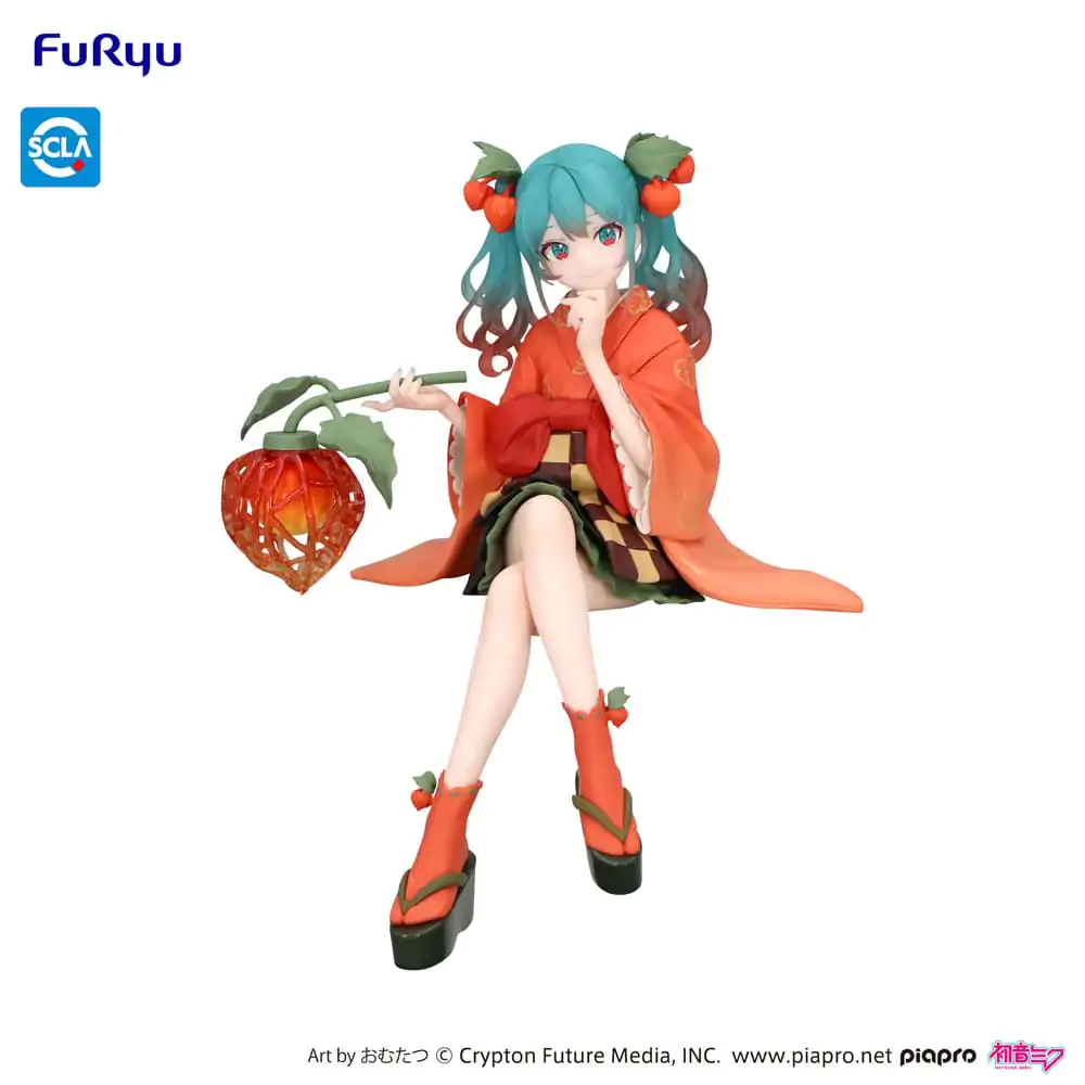 Hatsune Miku Noodle Stopper Statuetka PVC Flower Fairy Winter Cherry 15 cm zdjęcie produktu