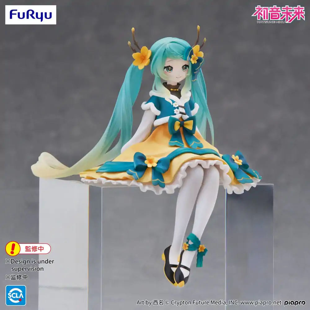 Hatsune Miku Noodle Stopper Statuetka PVC Hatsune Miku 2025 Chinese New Year Ver. 14 cm zdjęcie produktu