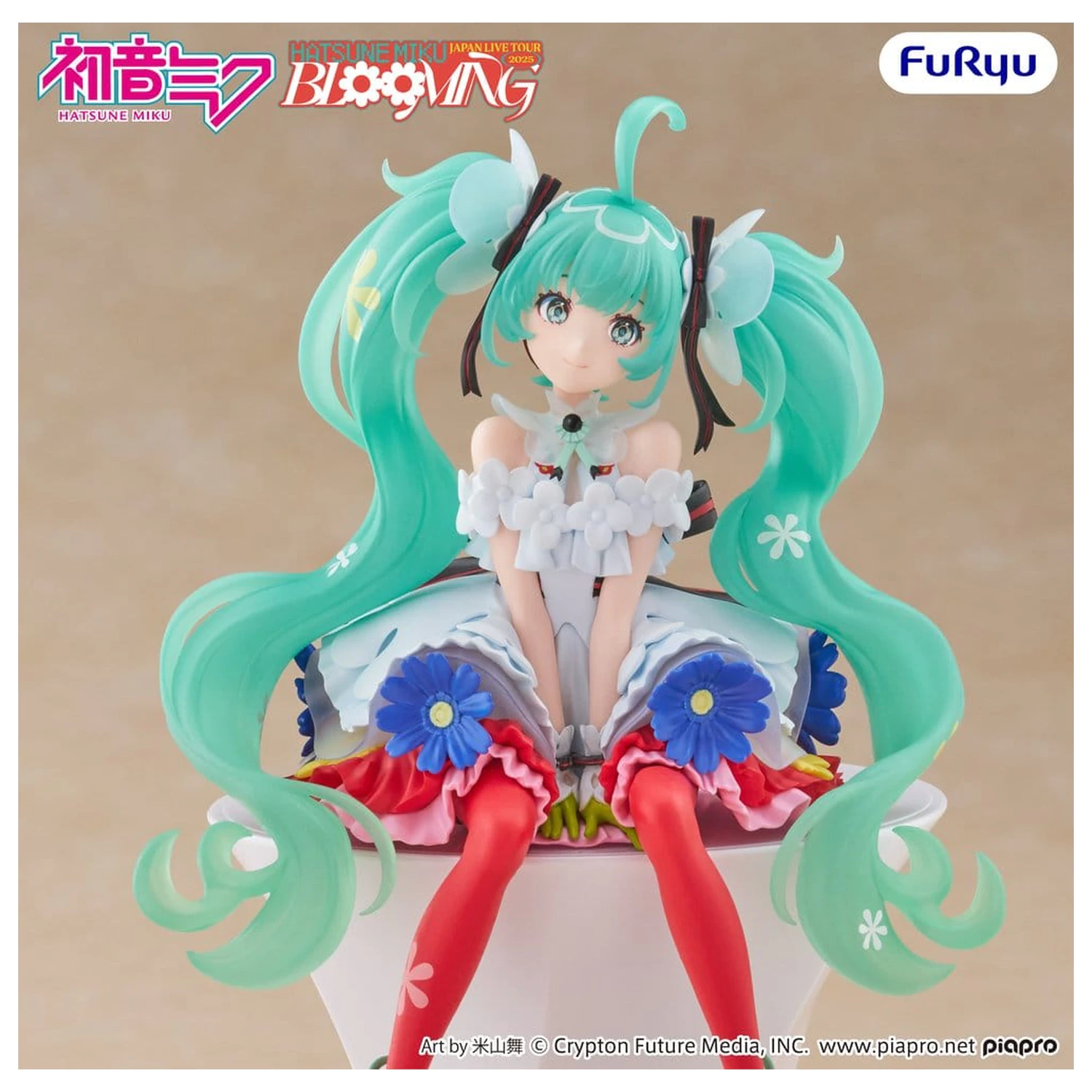 Hatsune Miku Noodle Stopper PVC Statua Hatsune Miku Japan Live Tour 2025 Blooming 14 cm zdjęcie produktu