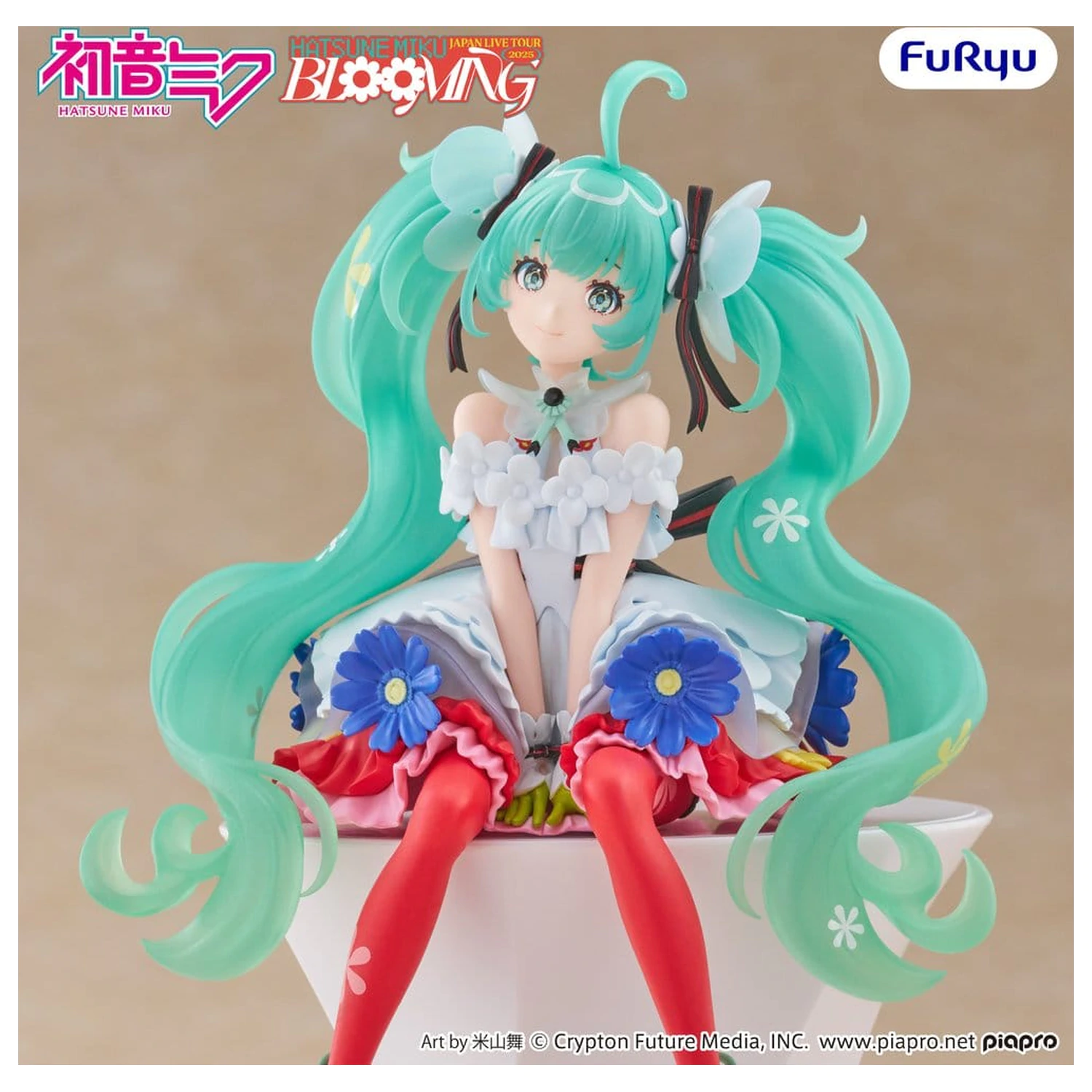 Hatsune Miku Noodle Stopper PVC Statua Hatsune Miku Japan Live Tour 2025 Blooming 14 cm zdjęcie produktu