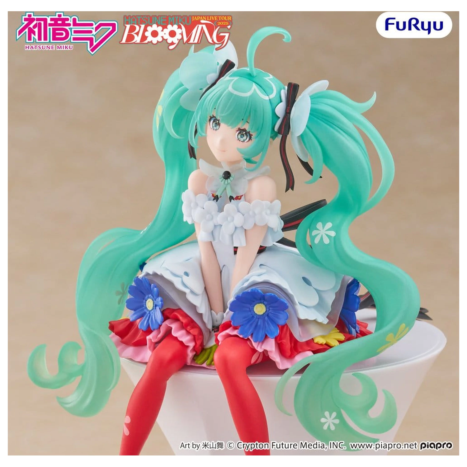 Hatsune Miku Noodle Stopper PVC Statua Hatsune Miku Japan Live Tour 2025 Blooming 14 cm zdjęcie produktu