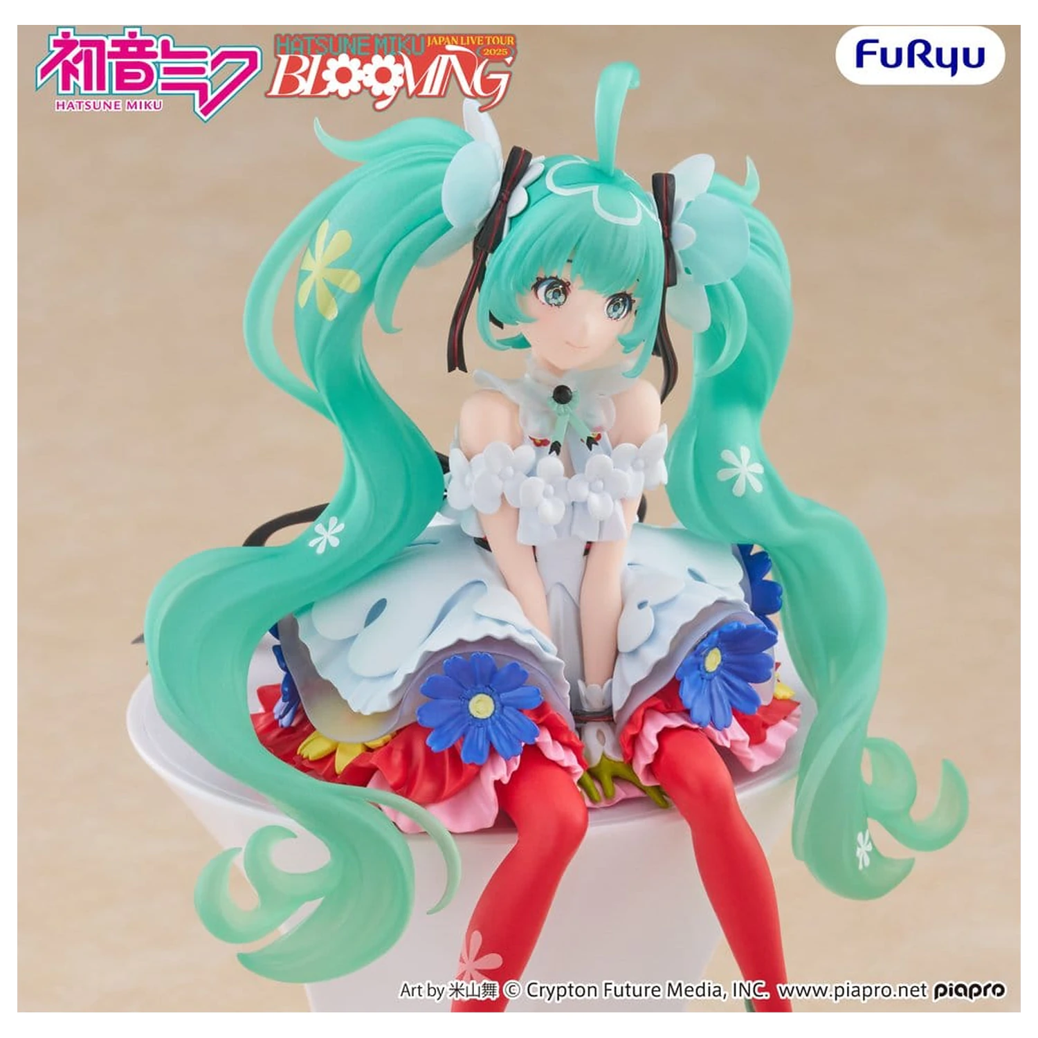 Hatsune Miku Noodle Stopper PVC Statua Hatsune Miku Japan Live Tour 2025 Blooming 14 cm zdjęcie produktu
