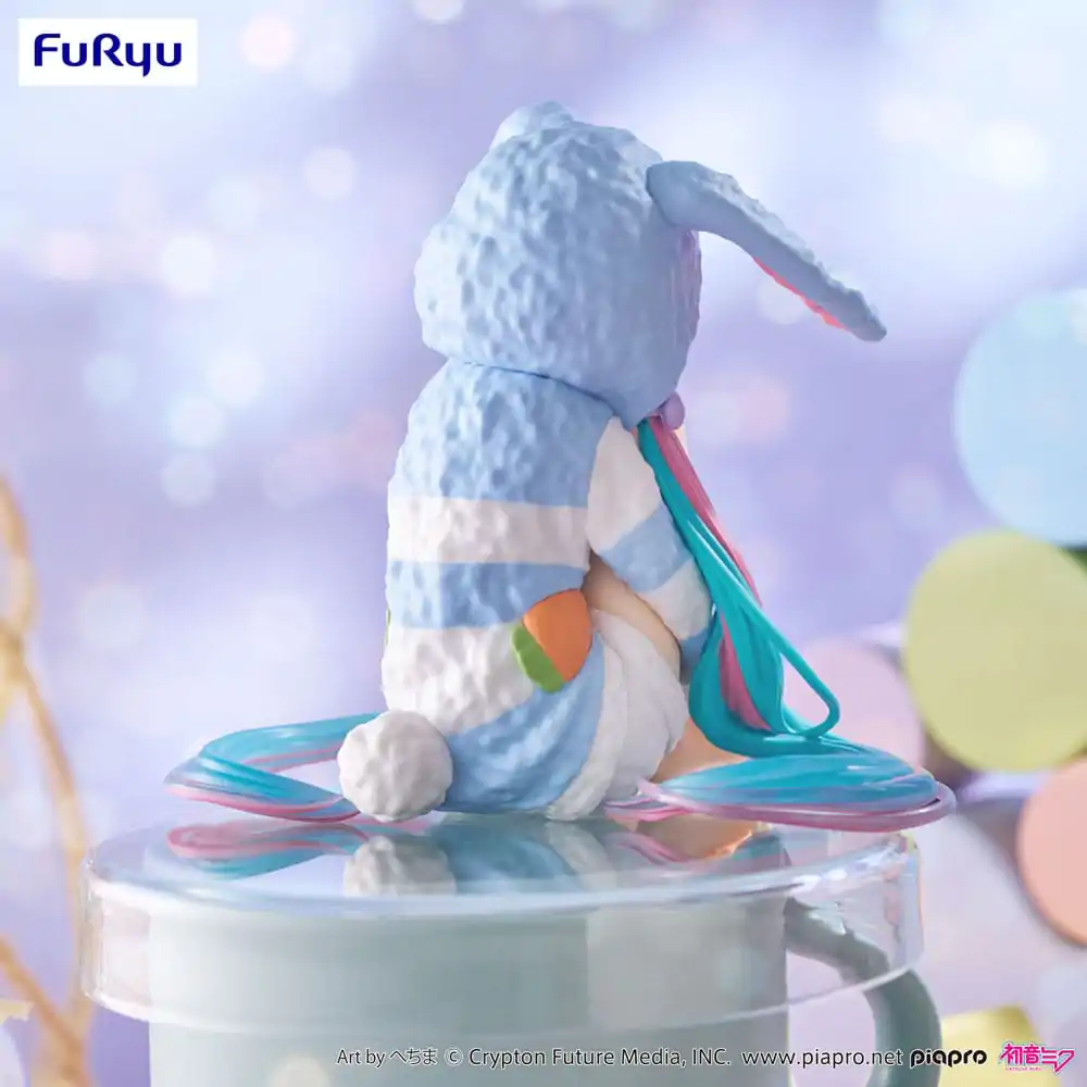 Hatsune Miku Noodle Stopper Statuetka PVC Hatsune Miku Rabbit Ear Hood Pajama Blue Color Ver. 14 cm zdjęcie produktu