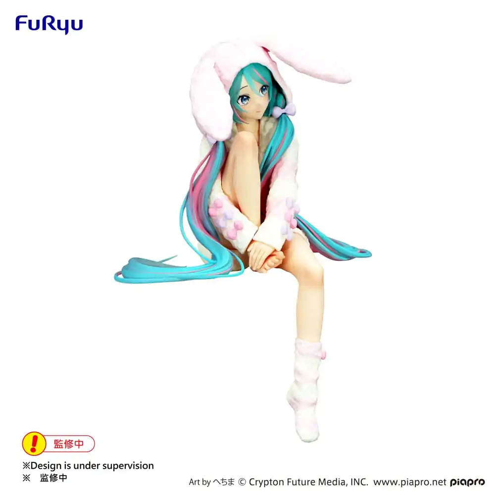 Hatsune Miku Noodle Stopper Statuetka PVC Rabbit Ear Hood Pajama 14 cm zdjęcie produktu