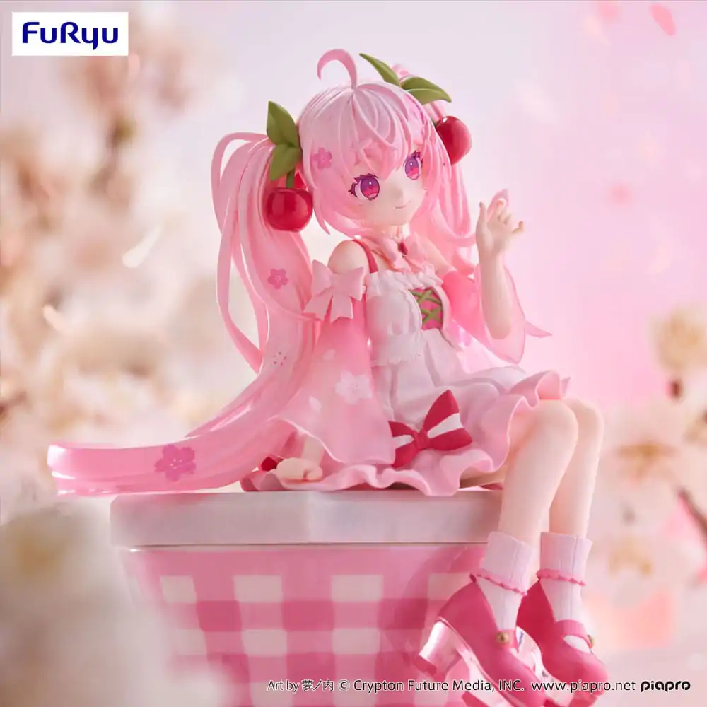 Hatsune Miku Noodle Stopper Statua PVC Sakura Miku 2025 14 cm zdjęcie produktu