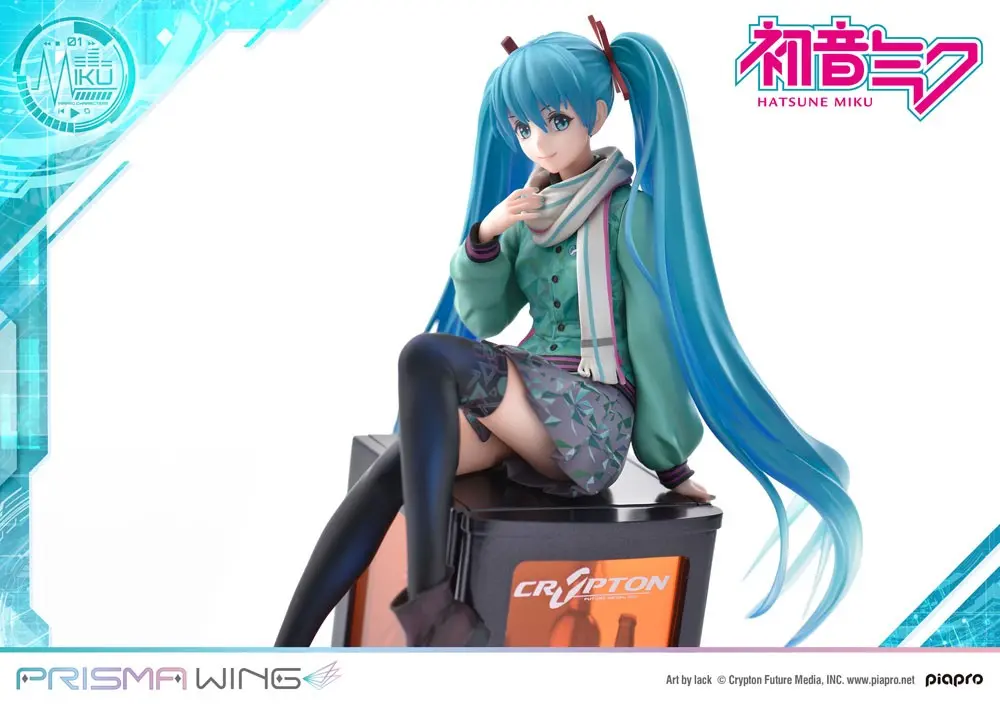 Hatsune Miku Prisma Wing PVC Statuetka 1/7 Hatsune Miku (grafika autorstwa lack) 19 cm zdjęcie produktu