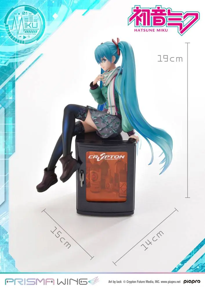 Hatsune Miku Prisma Wing PVC Statuetka 1/7 Hatsune Miku (grafika autorstwa lack) 19 cm zdjęcie produktu