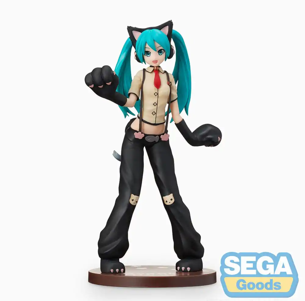 Hatsune Miku Project DIVA Arcade Future Tone SPM Figurka PVC Hatsune Miku Kitty Cat 23 cm zdjęcie produktu