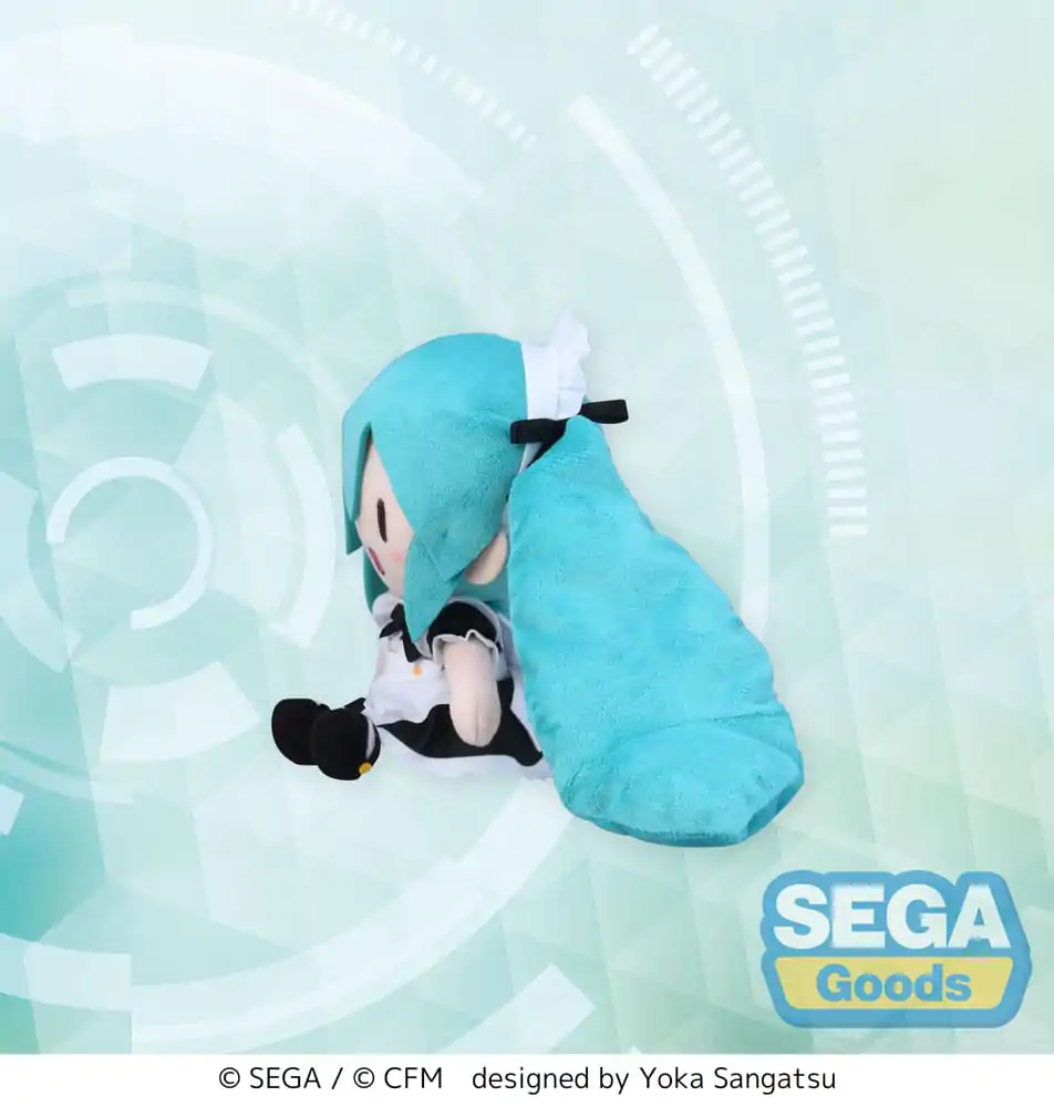 Hatsune Miku Project Diva Arcade Fuwa Petit Mini Pluszowa Figurka Miku Maid Ver. (EX) 16 cm zdjęcie produktu