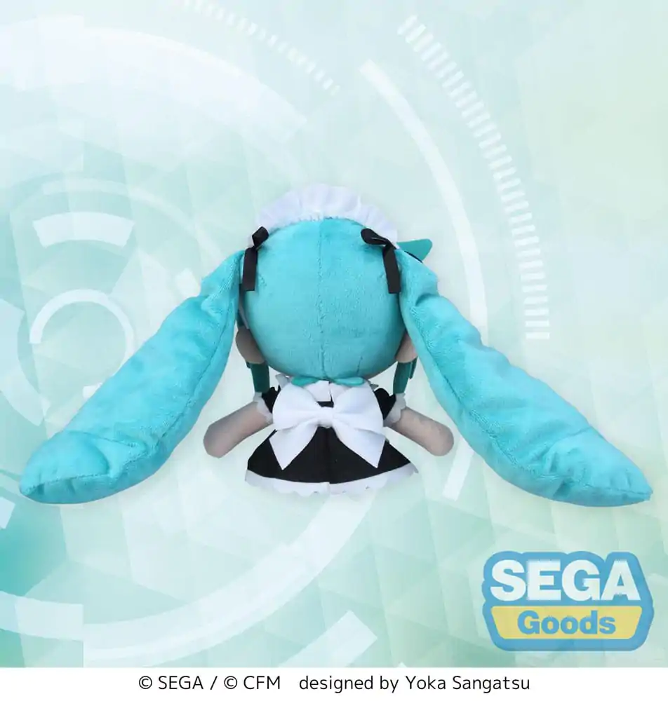 Hatsune Miku Project Diva Arcade Fuwa Petit Mini Pluszowa Figurka Miku Maid Ver. (EX) 16 cm zdjęcie produktu