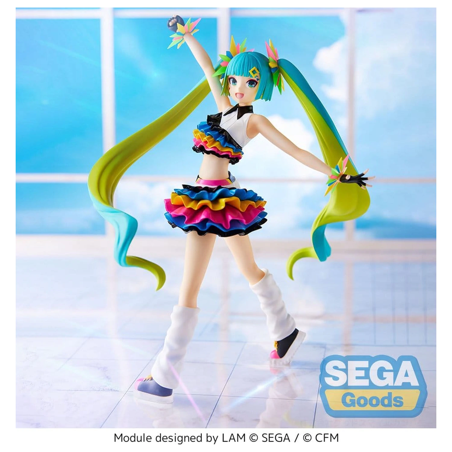 Hatsune Miku Project DIVA MEGA39's FIGURYZM PVC Figurka Hatsune Miku - Catch the Wave 25 cm zdjęcie produktu