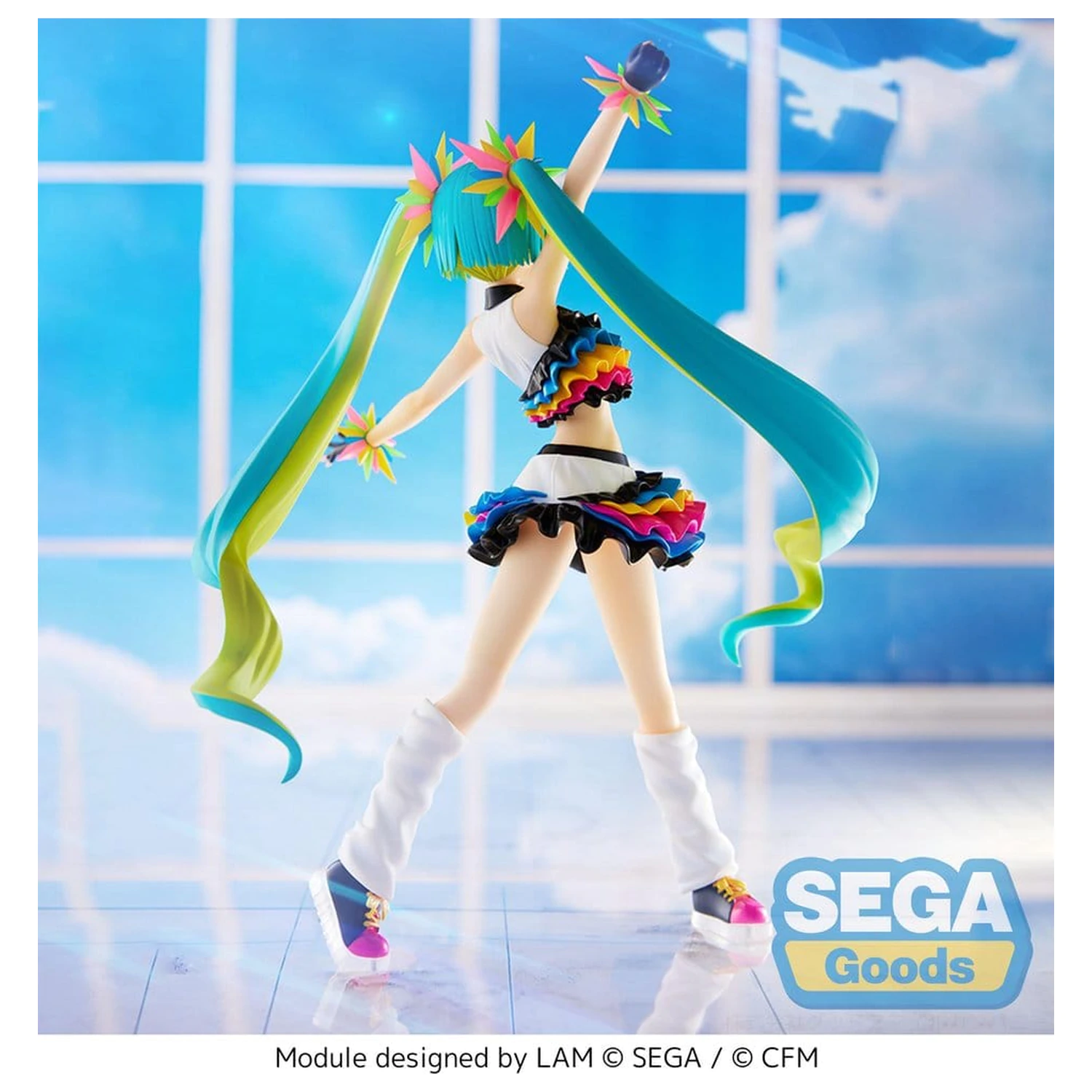 Hatsune Miku Project DIVA MEGA39's FIGURYZM PVC Figurka Hatsune Miku - Catch the Wave 25 cm zdjęcie produktu