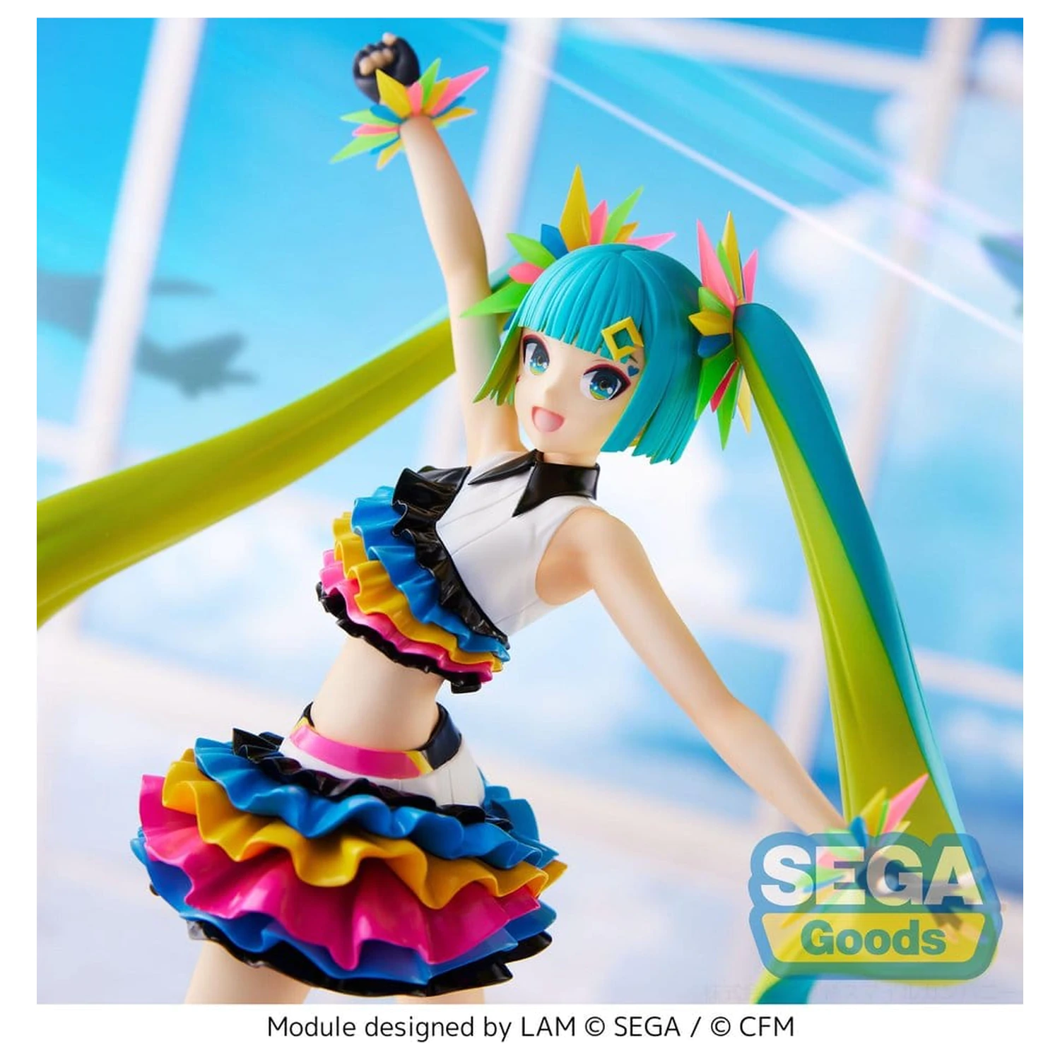 Hatsune Miku Project DIVA MEGA39's FIGURYZM PVC Figurka Hatsune Miku - Catch the Wave 25 cm zdjęcie produktu