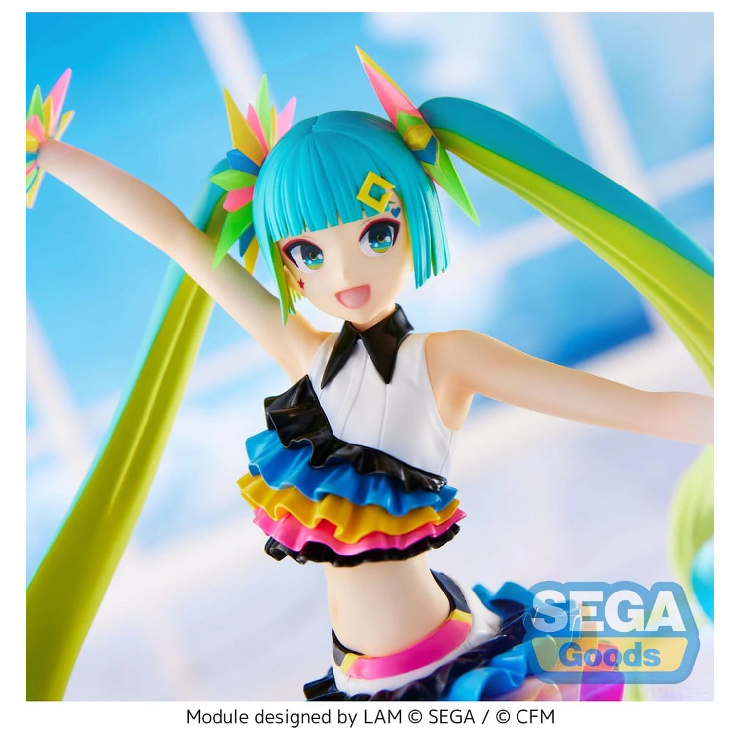 Hatsune Miku Project DIVA MEGA39's FIGURYZM PVC Figurka Hatsune Miku - Catch the Wave 25 cm zdjęcie produktu