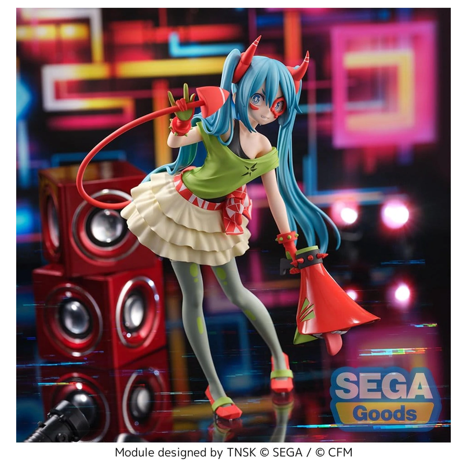 Hatsune Miku Project DIVA X FIGURIZMa figurka PVC Hatsune Miku DE:MONSTAR T.R. 22 cm zdjęcie produktu