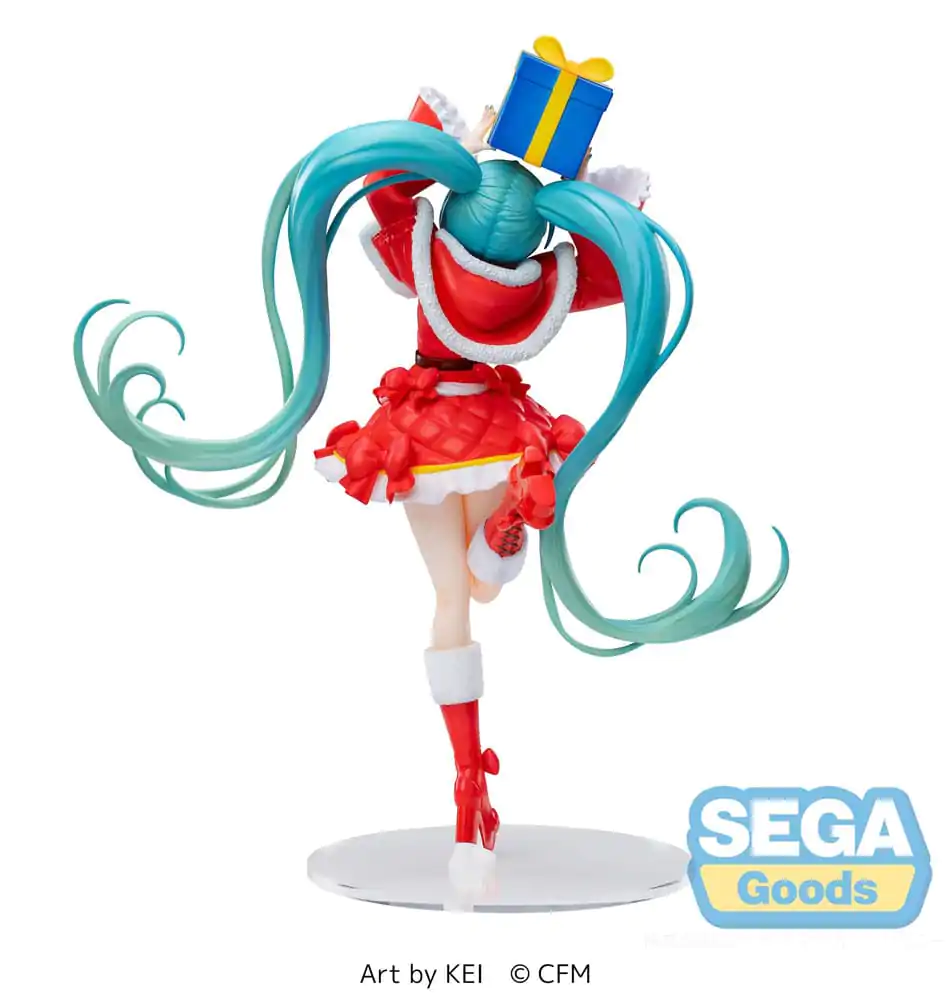 Hatsune Miku Series Luminasta Statuetka PVC Hatsune Miku Christmas 2024 19 cm zdjęcie produktu