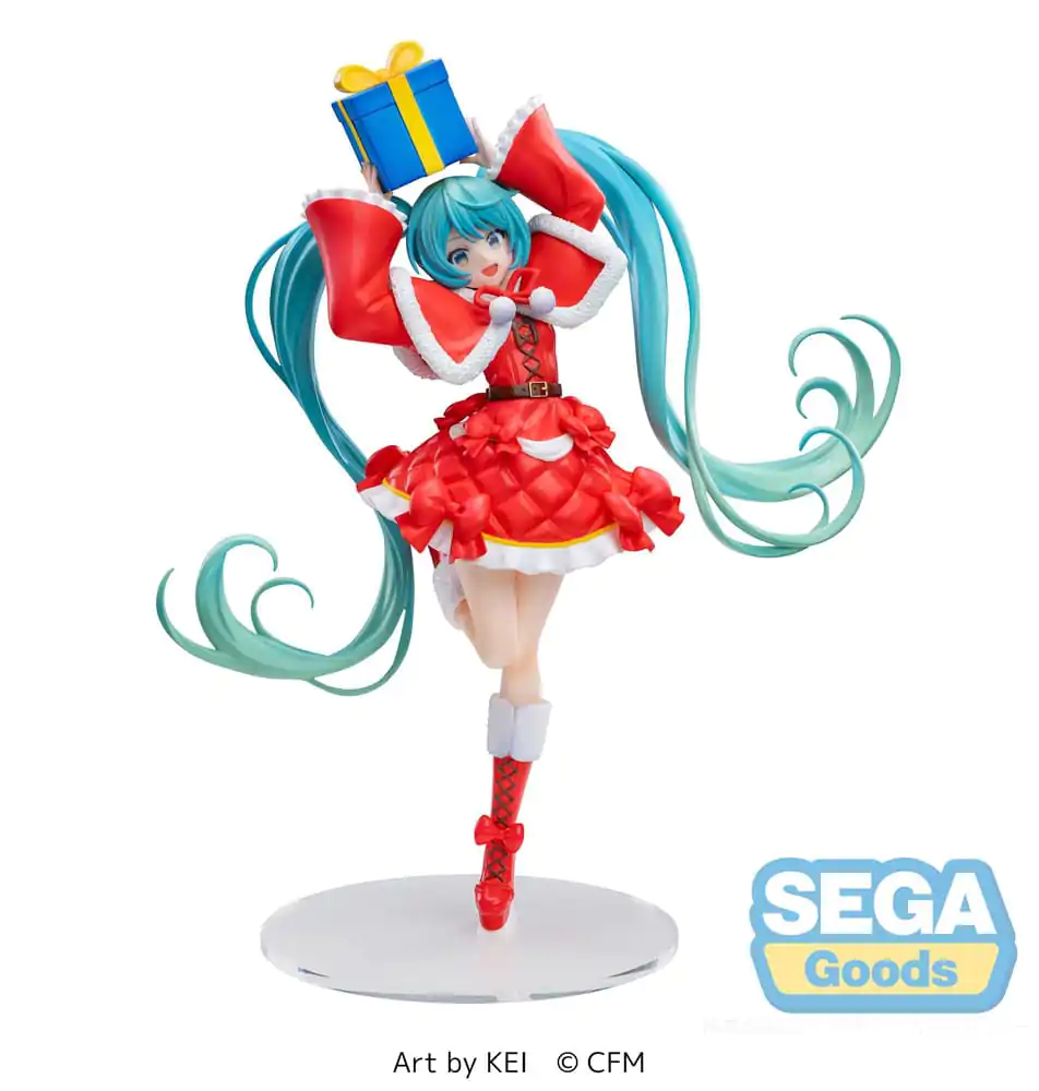 Hatsune Miku Series Luminasta Statuetka PVC Hatsune Miku Christmas 2024 19 cm zdjęcie produktu