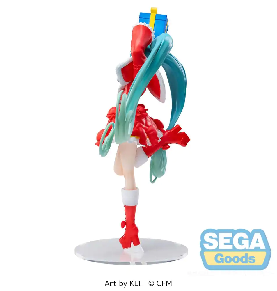 Hatsune Miku Series Luminasta Statuetka PVC Hatsune Miku Christmas 2024 19 cm zdjęcie produktu