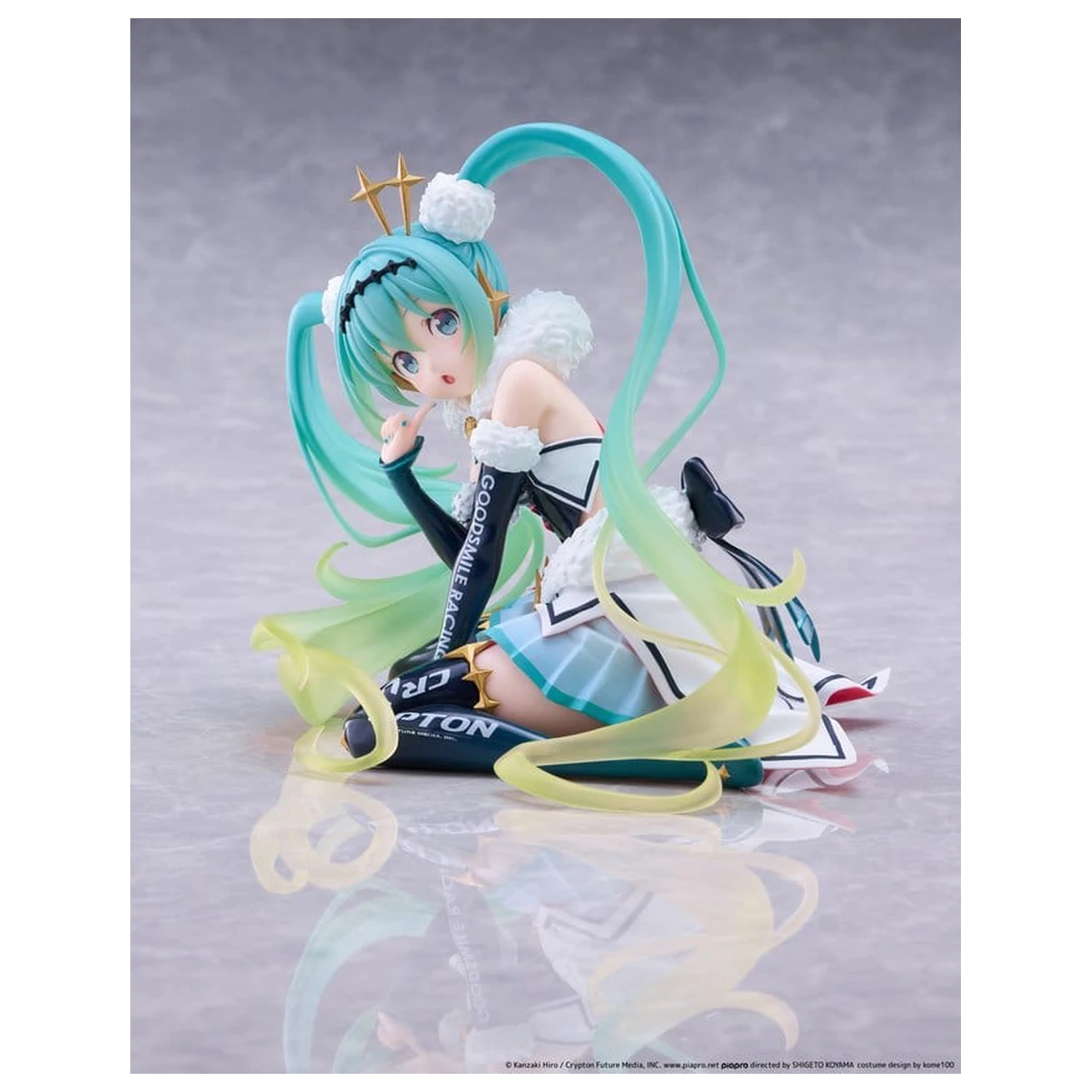 Hatsune Miku Taito Kuji PVC Figurka Racing Miku 2018 Ver. Runda 8 13 cm zdjęcie produktu