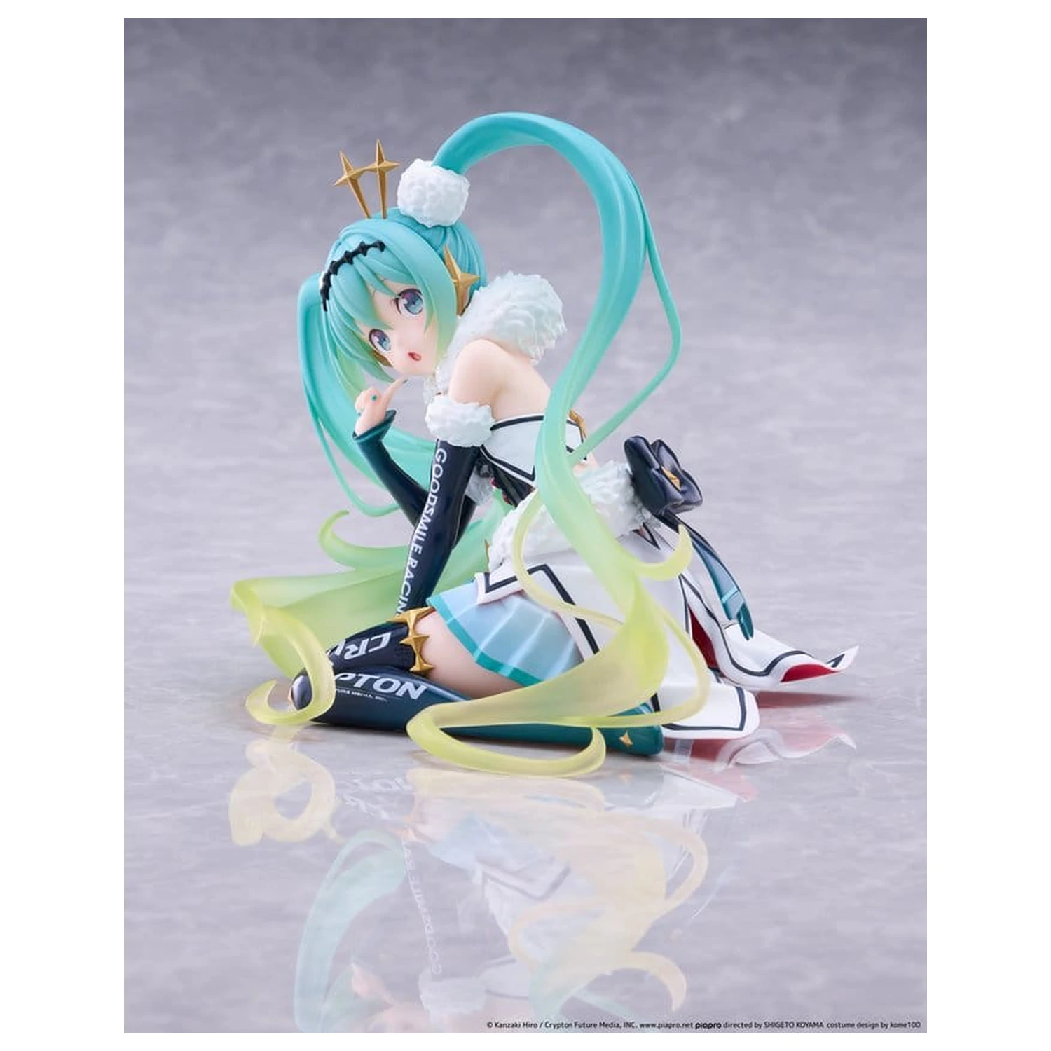 Hatsune Miku Taito Kuji PVC Figurka Racing Miku 2018 Ver. Runda 8 13 cm zdjęcie produktu