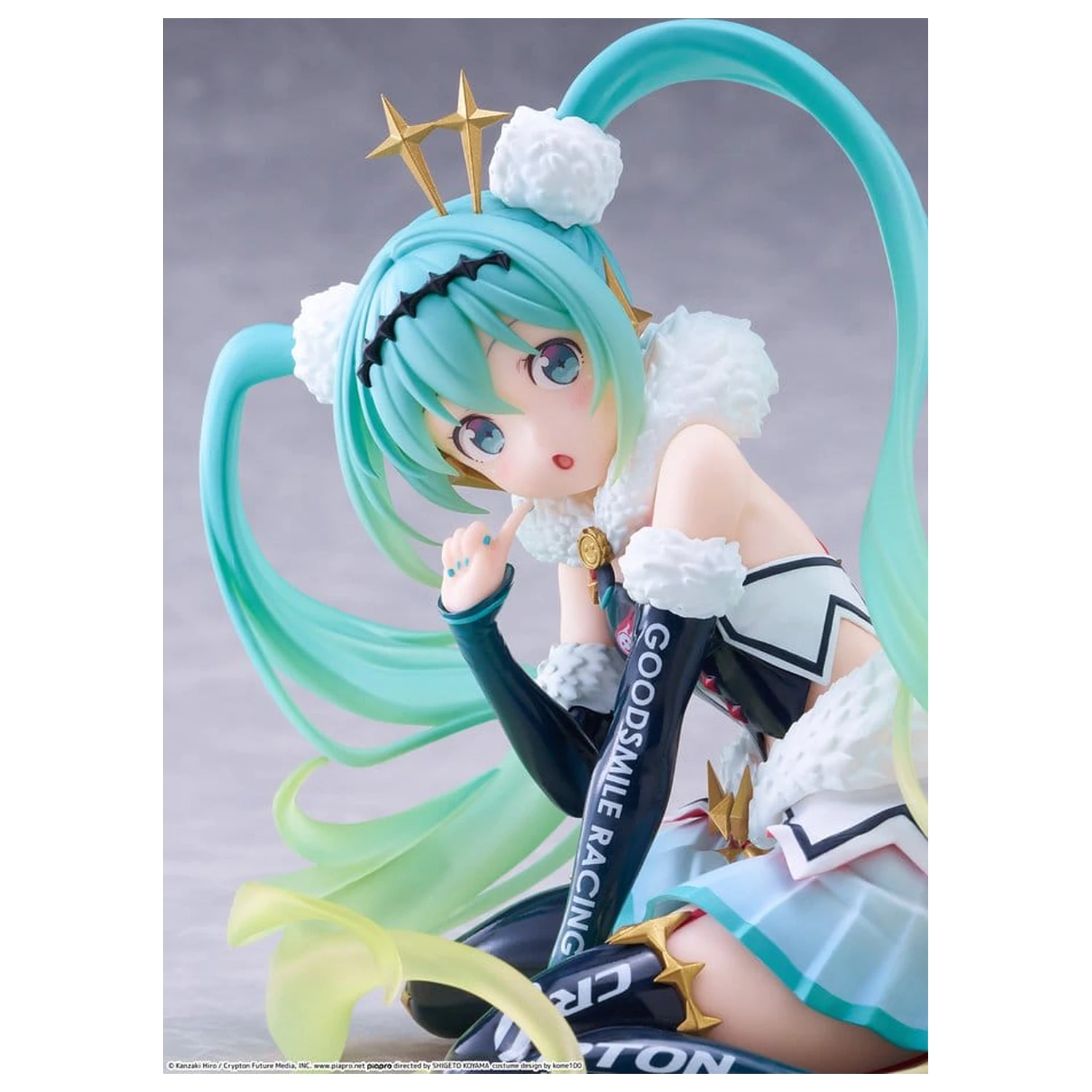 Hatsune Miku Taito Kuji PVC Figurka Racing Miku 2018 Ver. Runda 8 13 cm zdjęcie produktu
