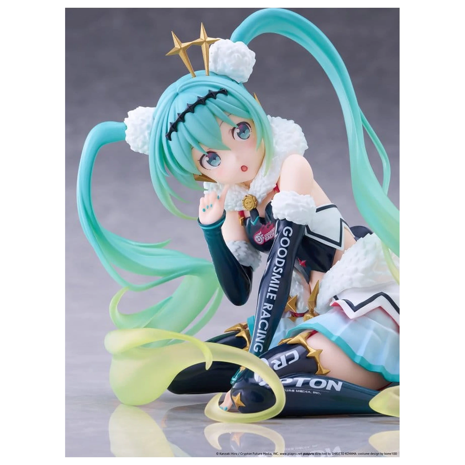 Hatsune Miku Taito Kuji PVC Figurka Racing Miku 2018 Ver. Runda 8 13 cm zdjęcie produktu