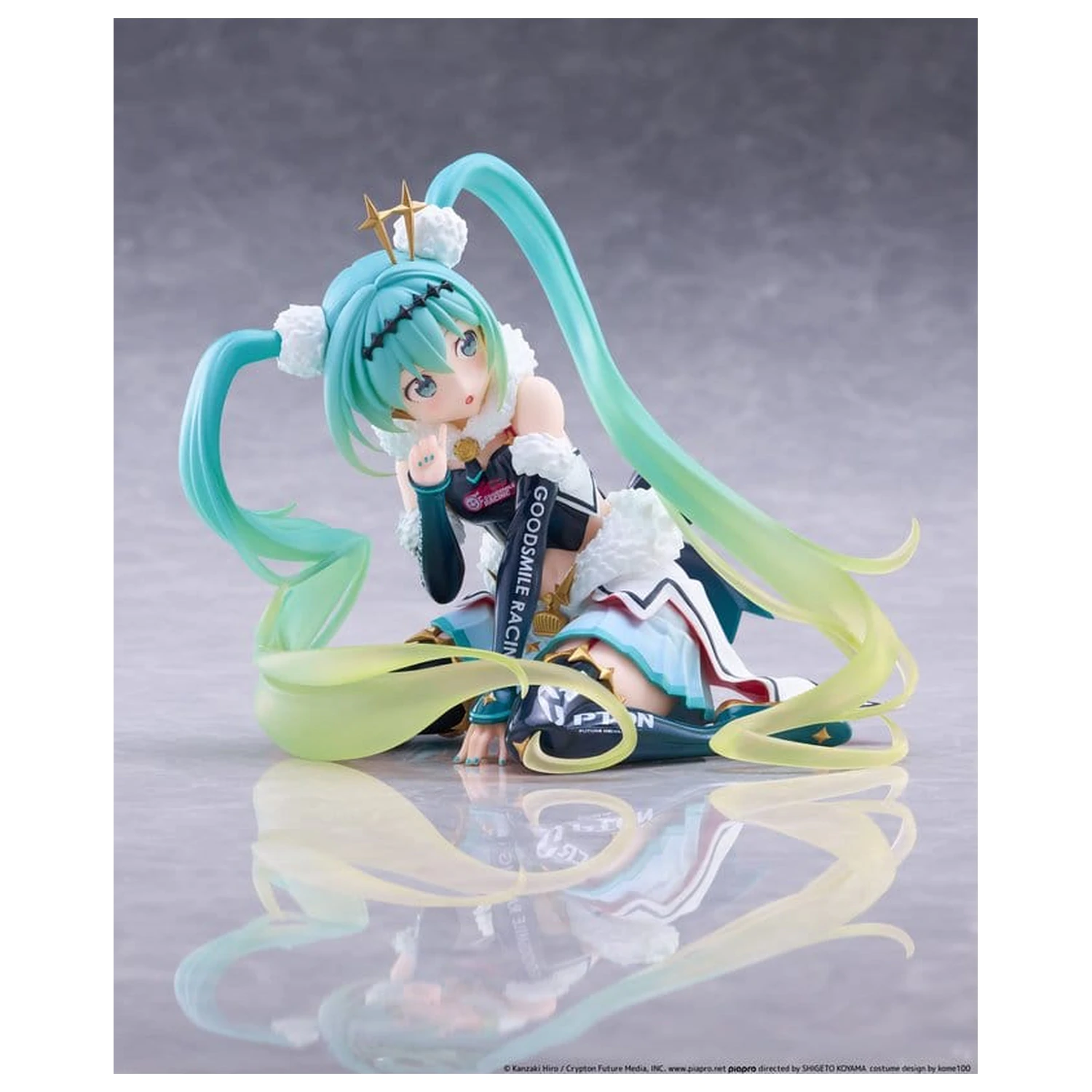 Hatsune Miku Taito Kuji PVC Figurka Racing Miku 2018 Ver. Runda 8 13 cm zdjęcie produktu