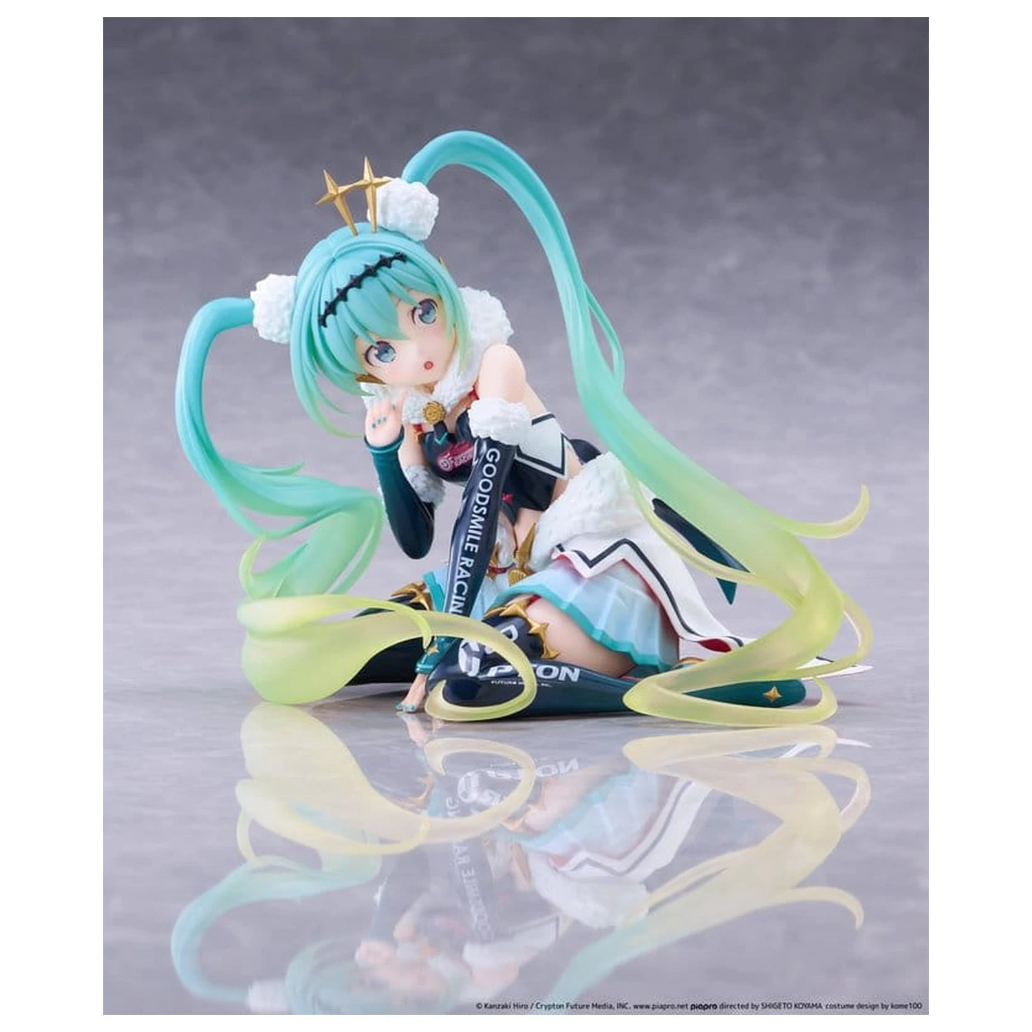 Hatsune Miku Taito Kuji PVC Figurka Racing Miku 2018 Ver. Runda 8 13 cm zdjęcie produktu