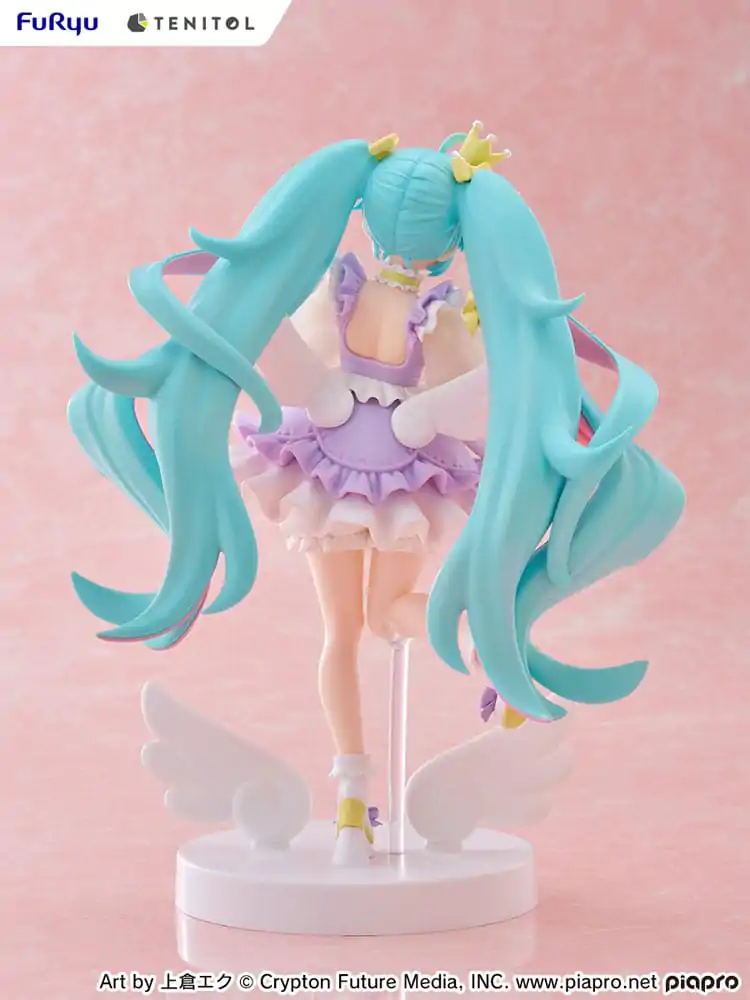 Hatsune Miku Tenitol Statua PVC Hatsune Miku Yumekawa Princess Lavender Wersja 21 cm zdjęcie produktu