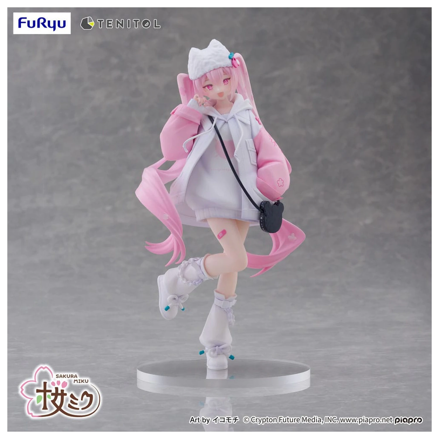 Figurka PCW Hatsune Miku Tenitol Sakura Miku w stylu Cool [petit] 19 cm zdjęcie produktu