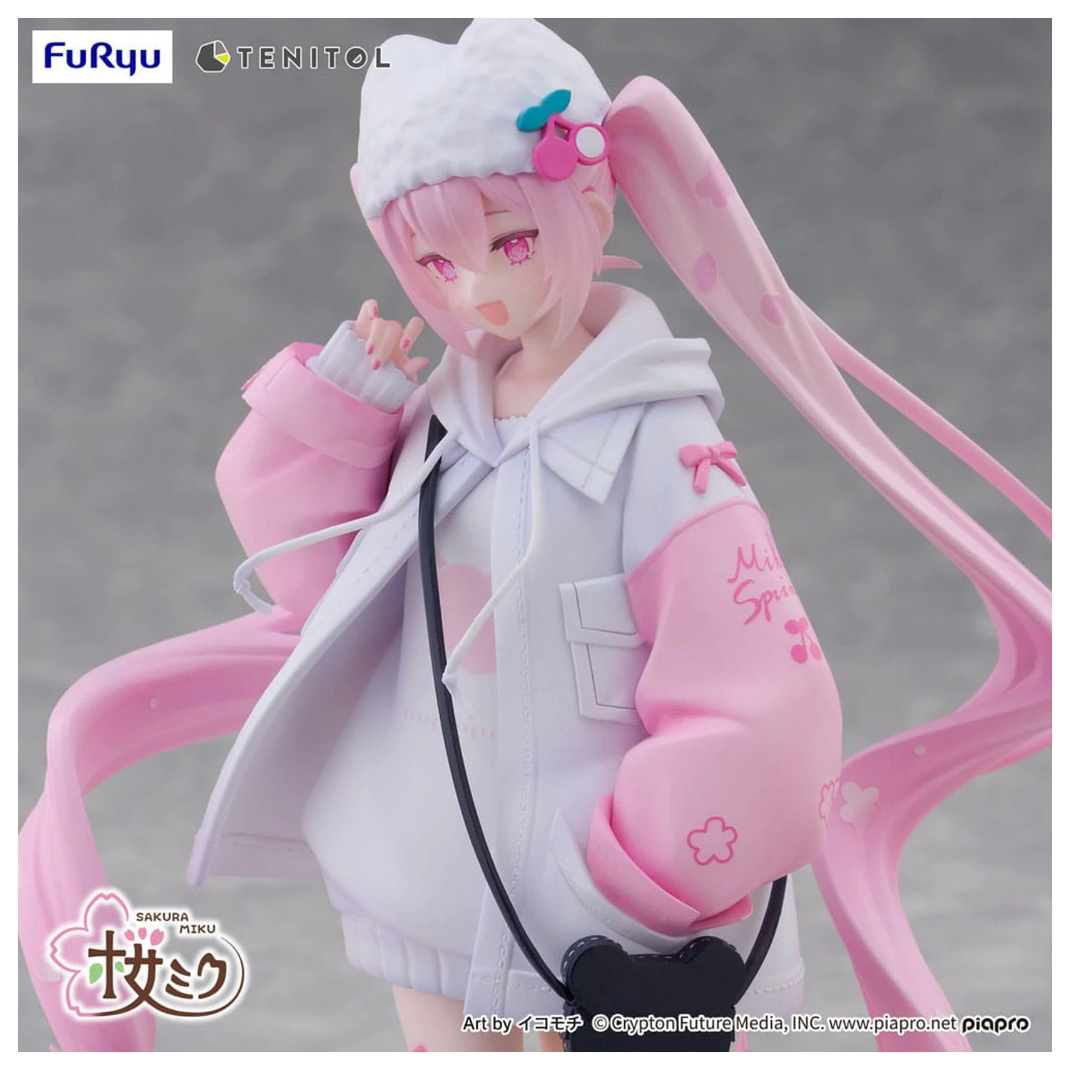 Figurka PCW Hatsune Miku Tenitol Sakura Miku w stylu Cool [petit] 19 cm zdjęcie produktu