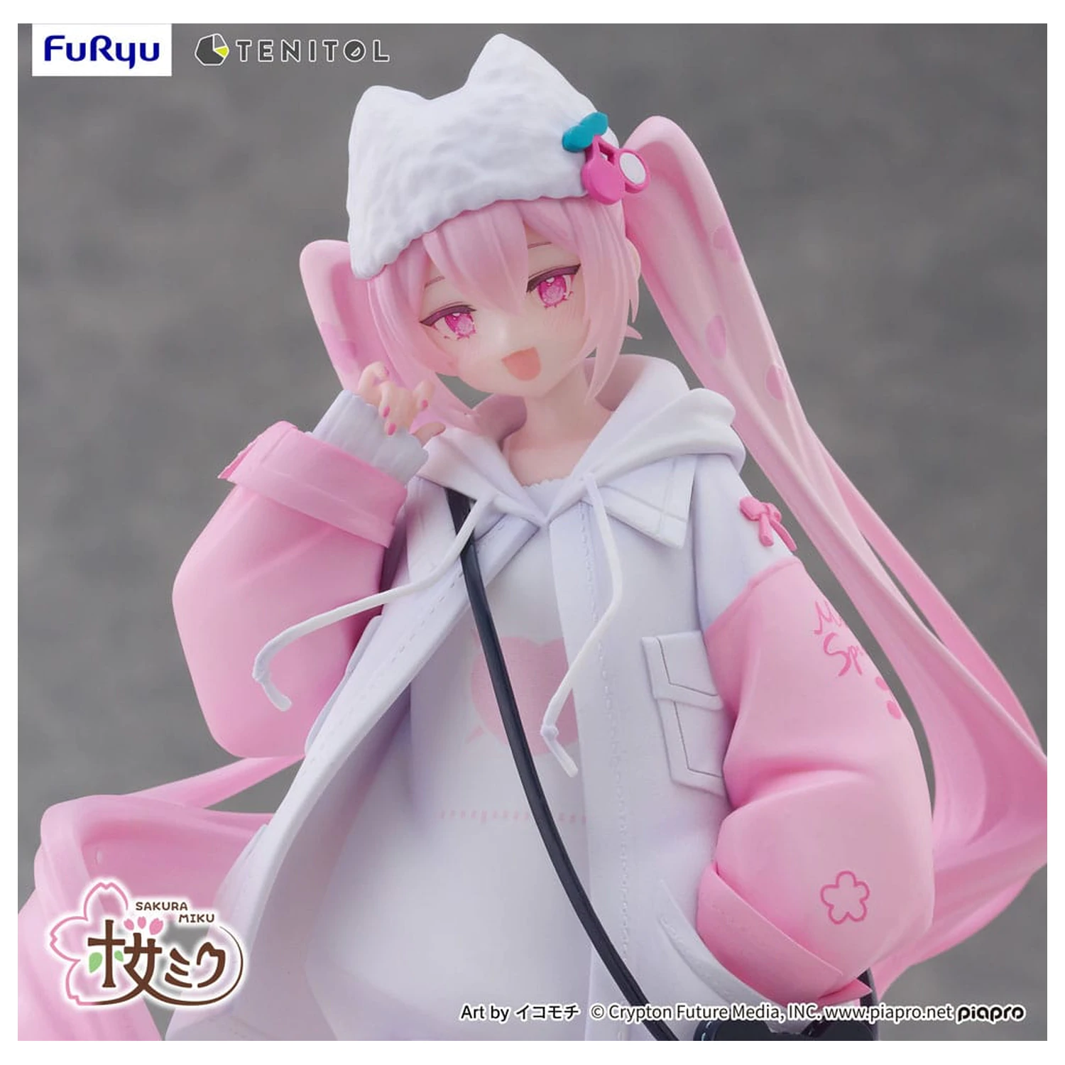 Figurka PCW Hatsune Miku Tenitol Sakura Miku w stylu Cool [petit] 19 cm zdjęcie produktu