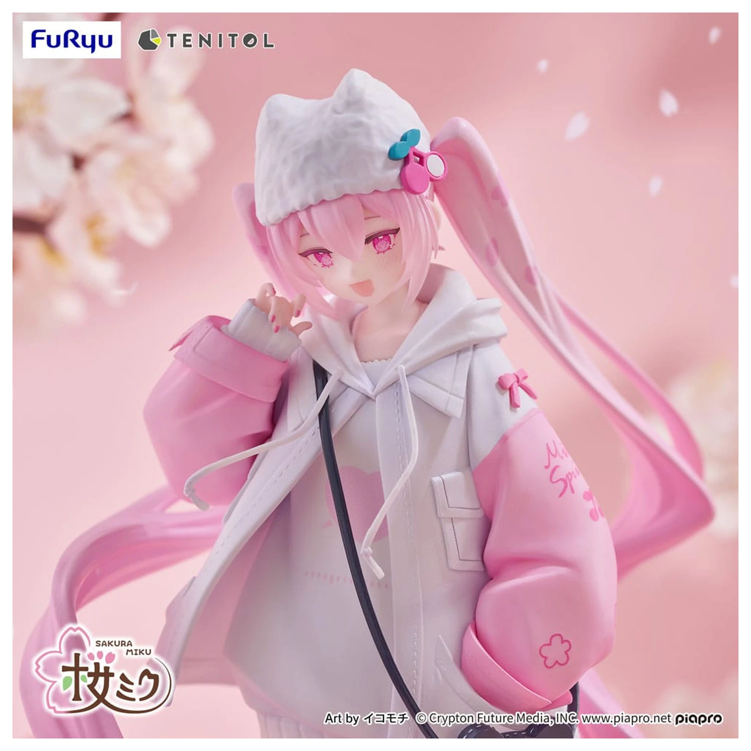 Figurka PCW Hatsune Miku Tenitol Sakura Miku w stylu Cool [petit] 19 cm zdjęcie produktu