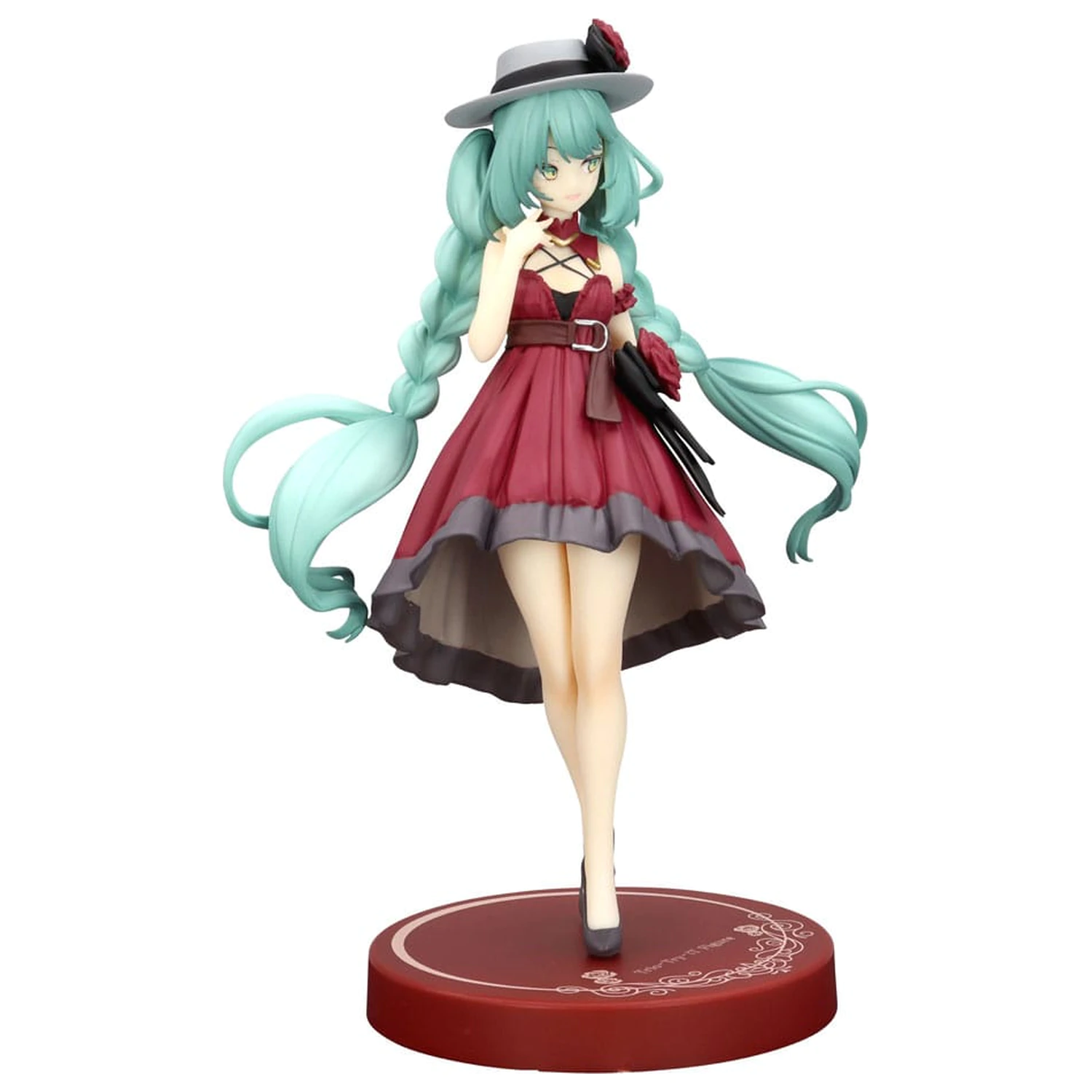 Hatsune Miku Trio-Try-iT Statua PCV Hatsune Miku Outing Dress Red Color Ver. 19 cm zdjęcie produktu