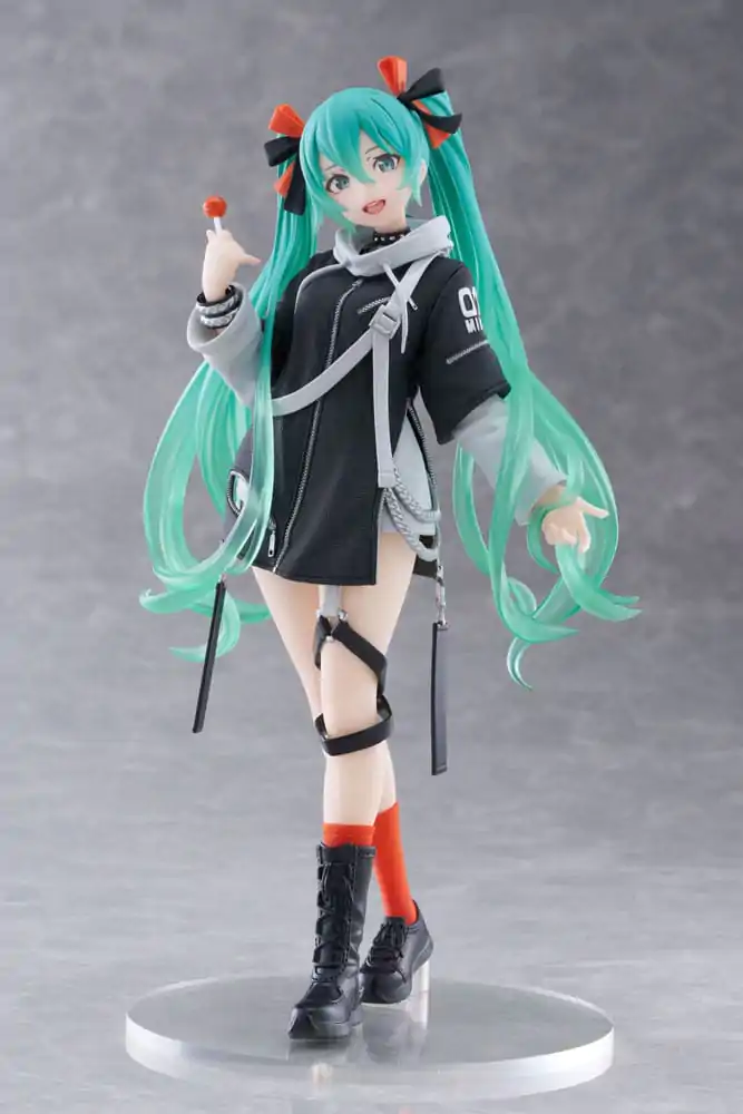 Hatsune Miku Wonderland PVC Statuetka Fashion Punk Ver. 18 cm zdjęcie produktu