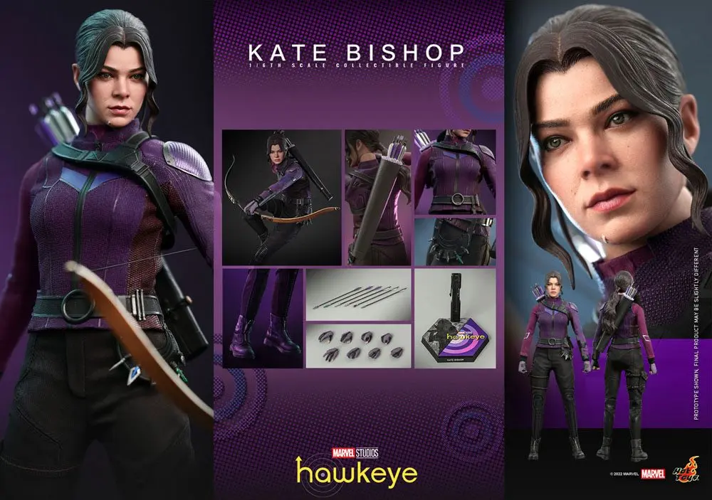 Hawkeye Masterpiece Action Figure 1/6 Kate Bishop 28 cm Figurka Akcji zdjęcie produktu