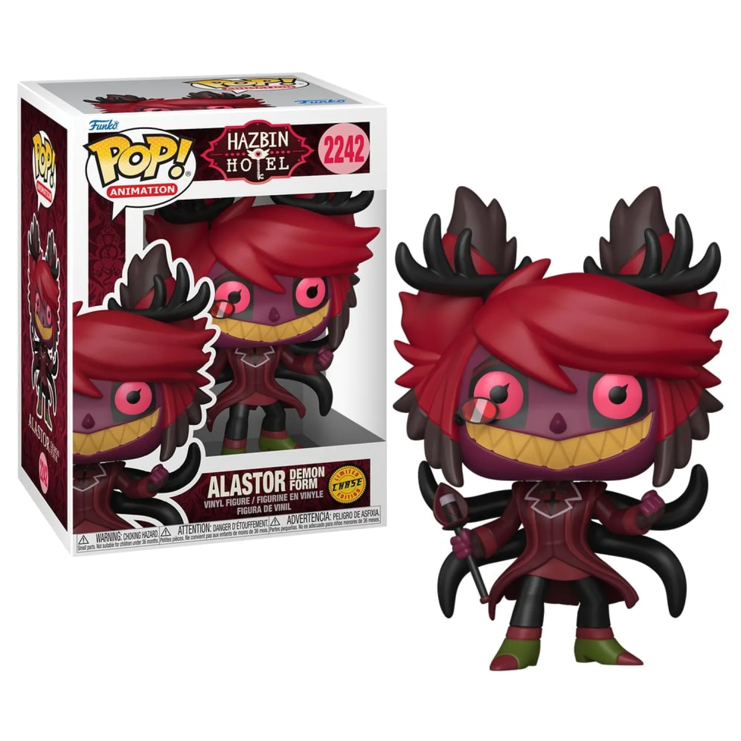 Hazbin Hotel Funko POP! figurka Animation Alastor Chase zdjęcie produktu