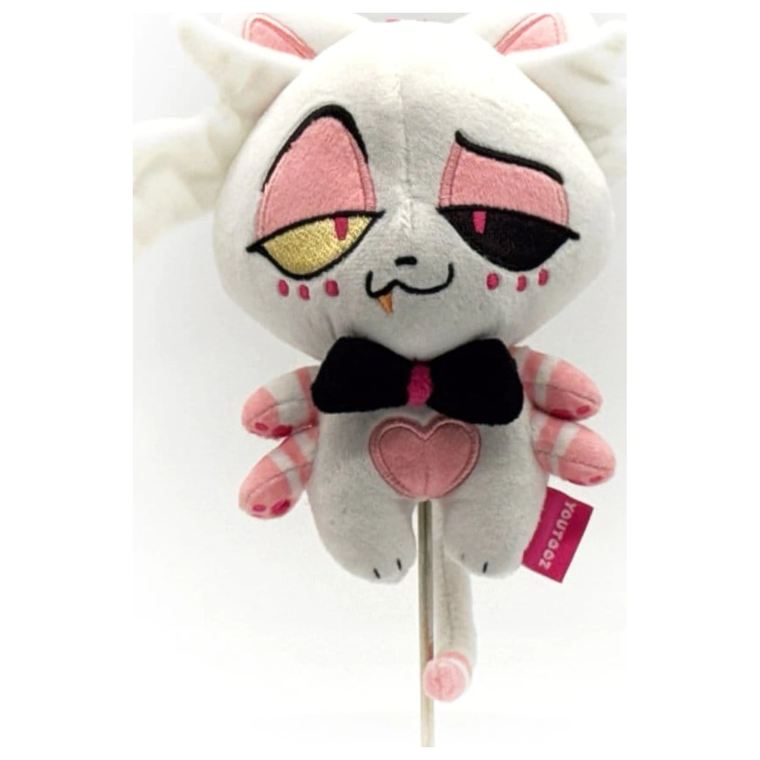 Hazbin Hotel Brelok Pluszak Angel Dust Kitty 13 cm zdjęcie produktu