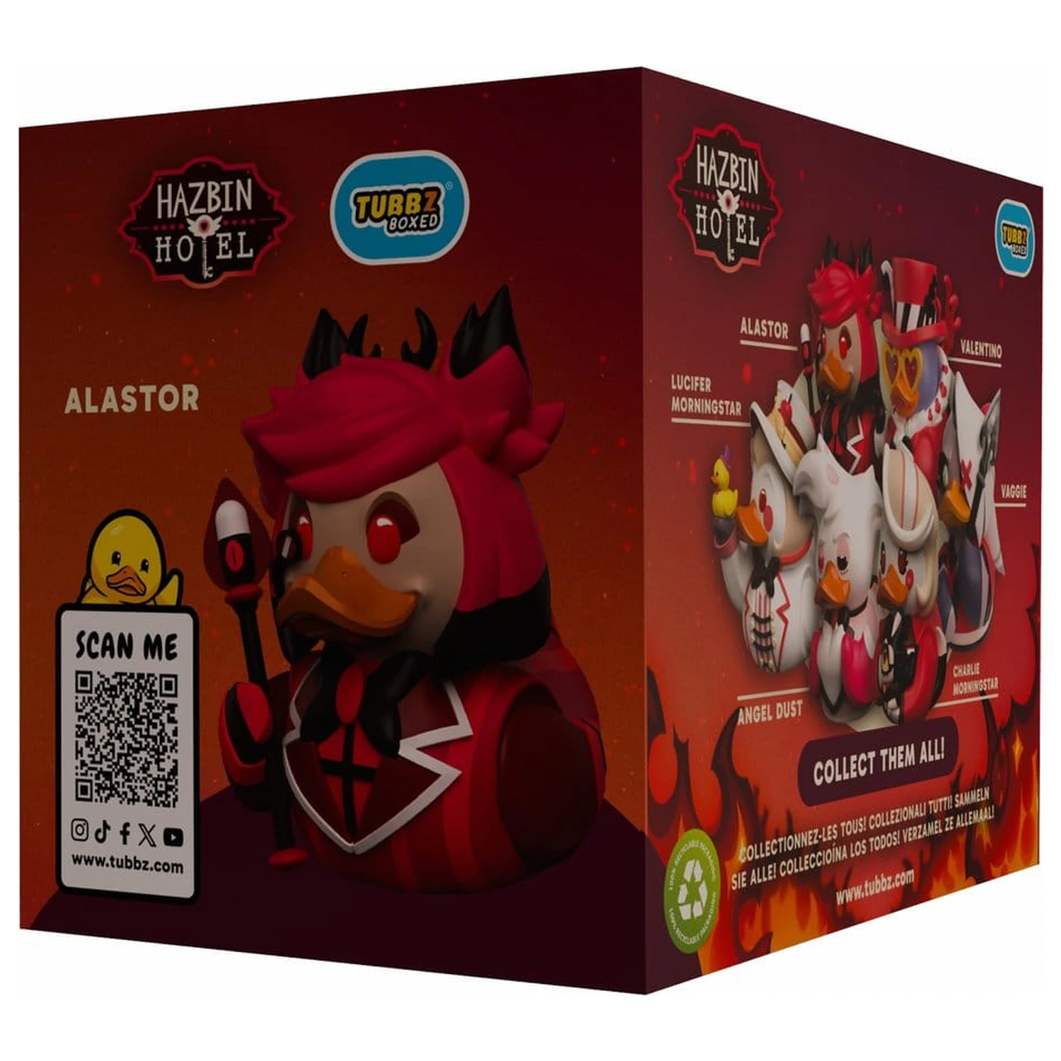 Hazbin Hotel Tubbz figurka PVC Alastor Boxed Edition 10 cm zdjęcie produktu