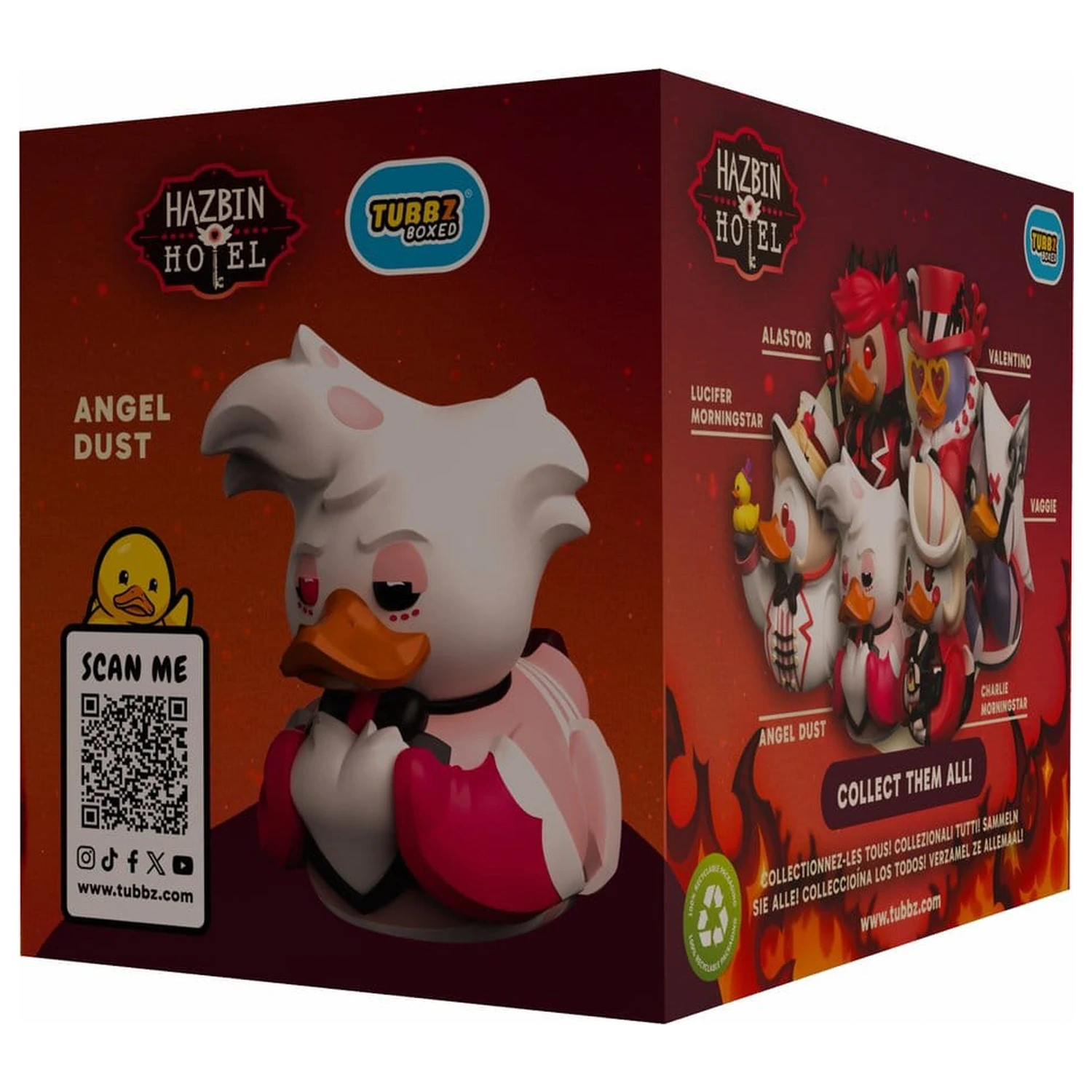 Hazbin Hotel Tubbz figurka PCW Angel Dust Boxed Edition 10 cm zdjęcie produktu