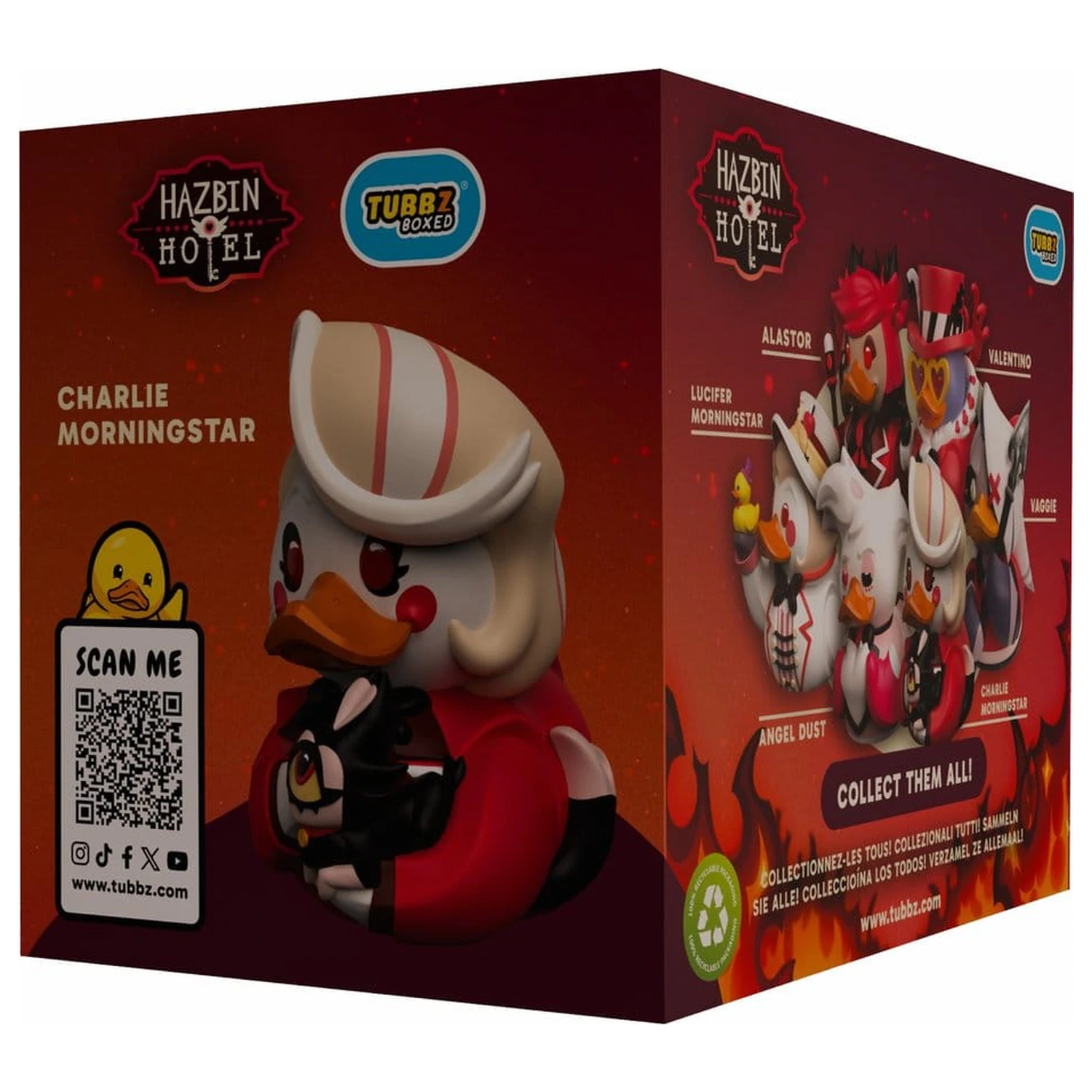 Hazbin Hotel Tubbz PVC Figurka Charlie Morningstar Edycja w pudełku 10 cm zdjęcie produktu