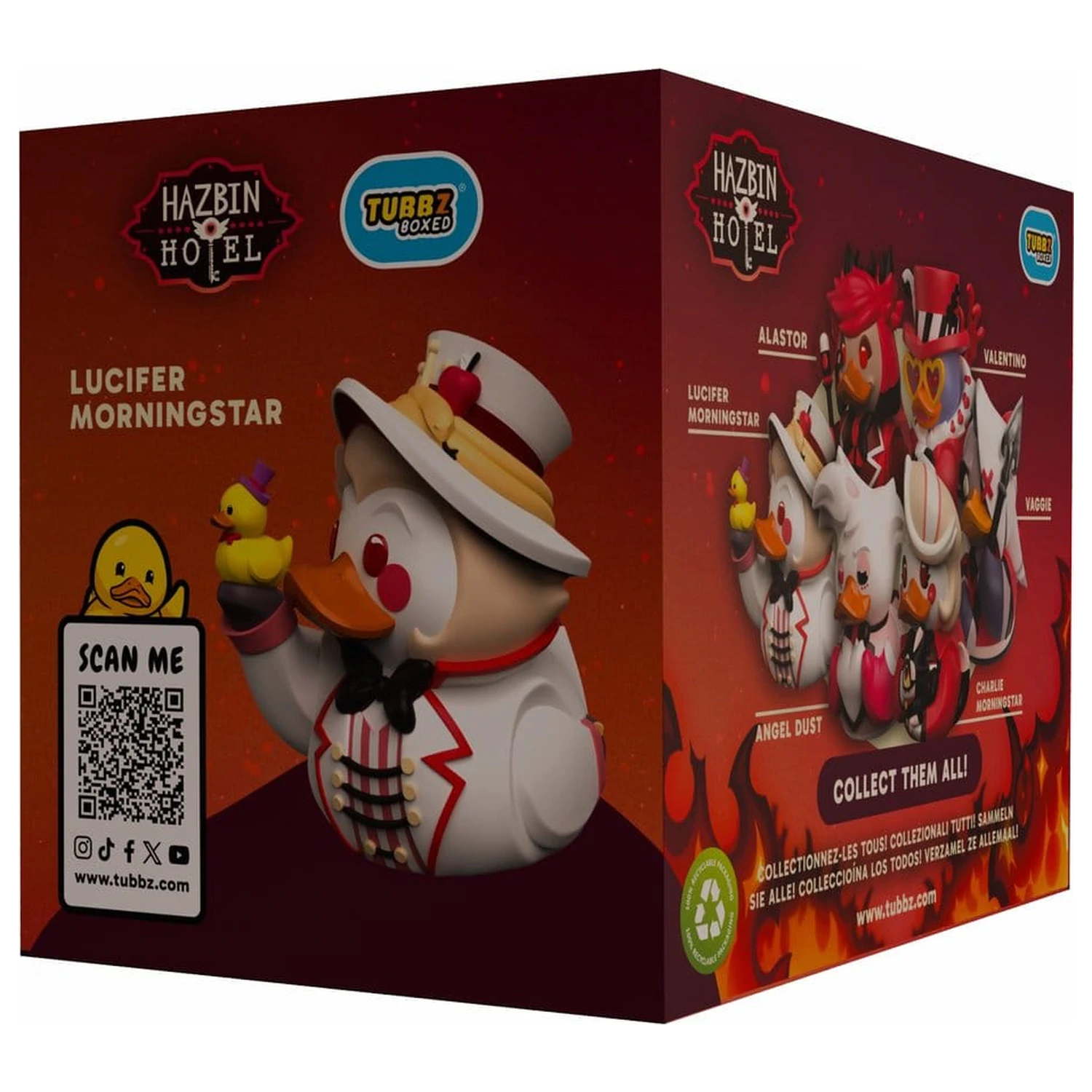 Hazbin Hotel Tubbz PVC Figurka Lucifer Morningstar Boxed Edition 10 cm zdjęcie produktu
