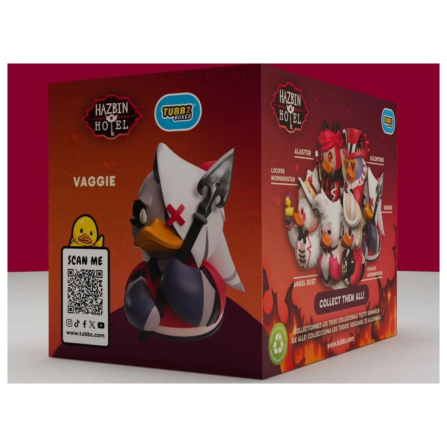 Hazbin Hotel Tubbz figurka PCV Vaggie Edycja w pudełku 10 cm zdjęcie produktu