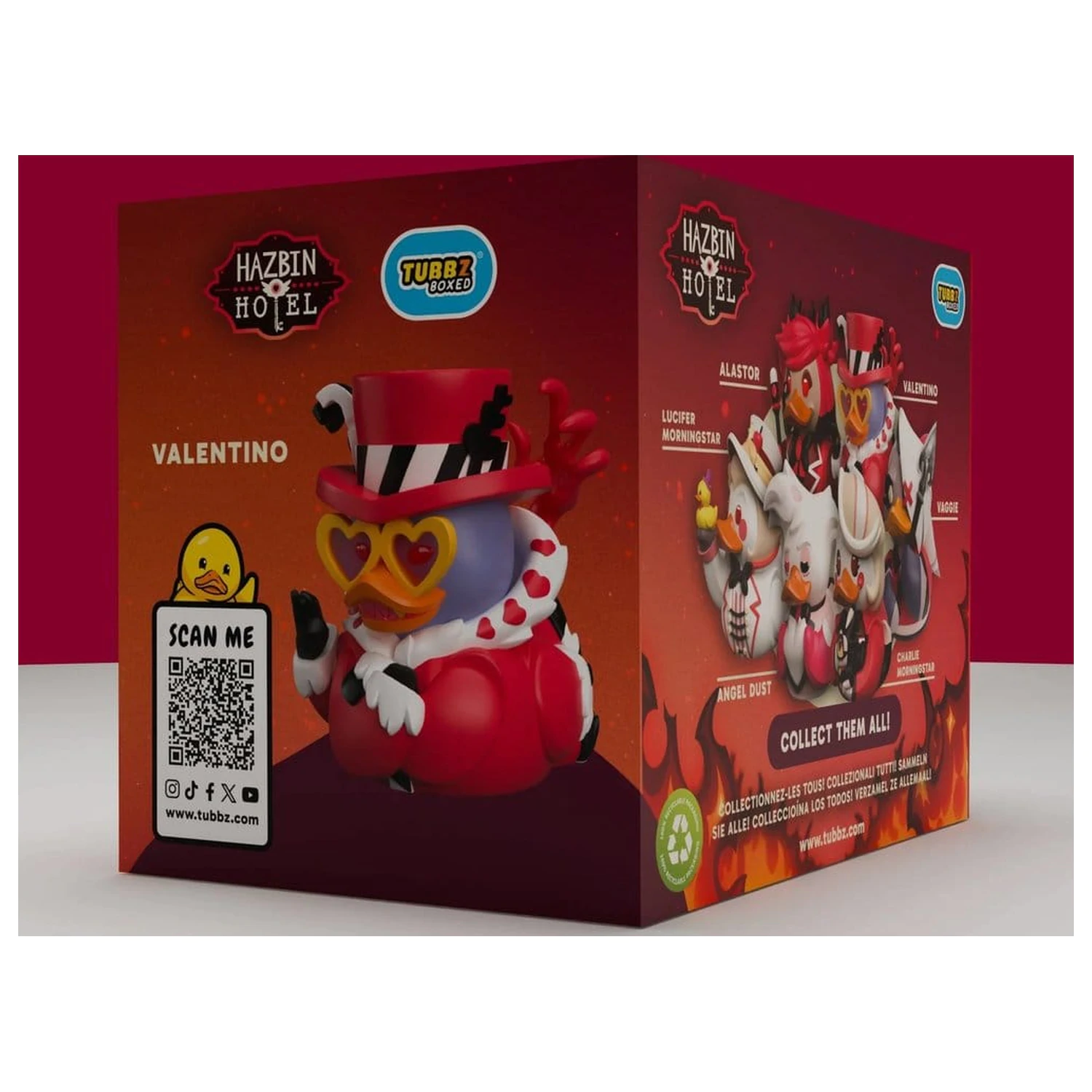 Hazbin Hotel Tubbz PVC Figurka Valentino Boxed Edition 10 cm zdjęcie produktu