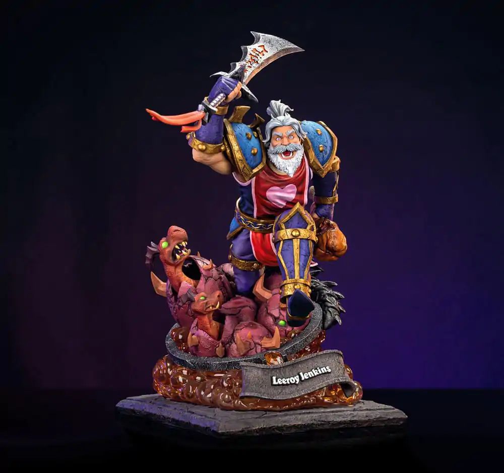 Statua Hearthstone 1/10 Leeroy Jenkins 25 cm zdjęcie produktu