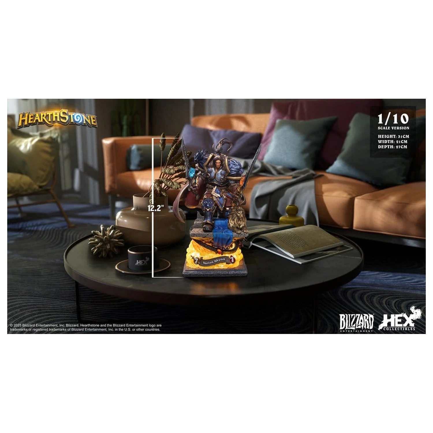 Hearthstone Statua 1/10 Varian Wrynn 31 cm zdjęcie produktu