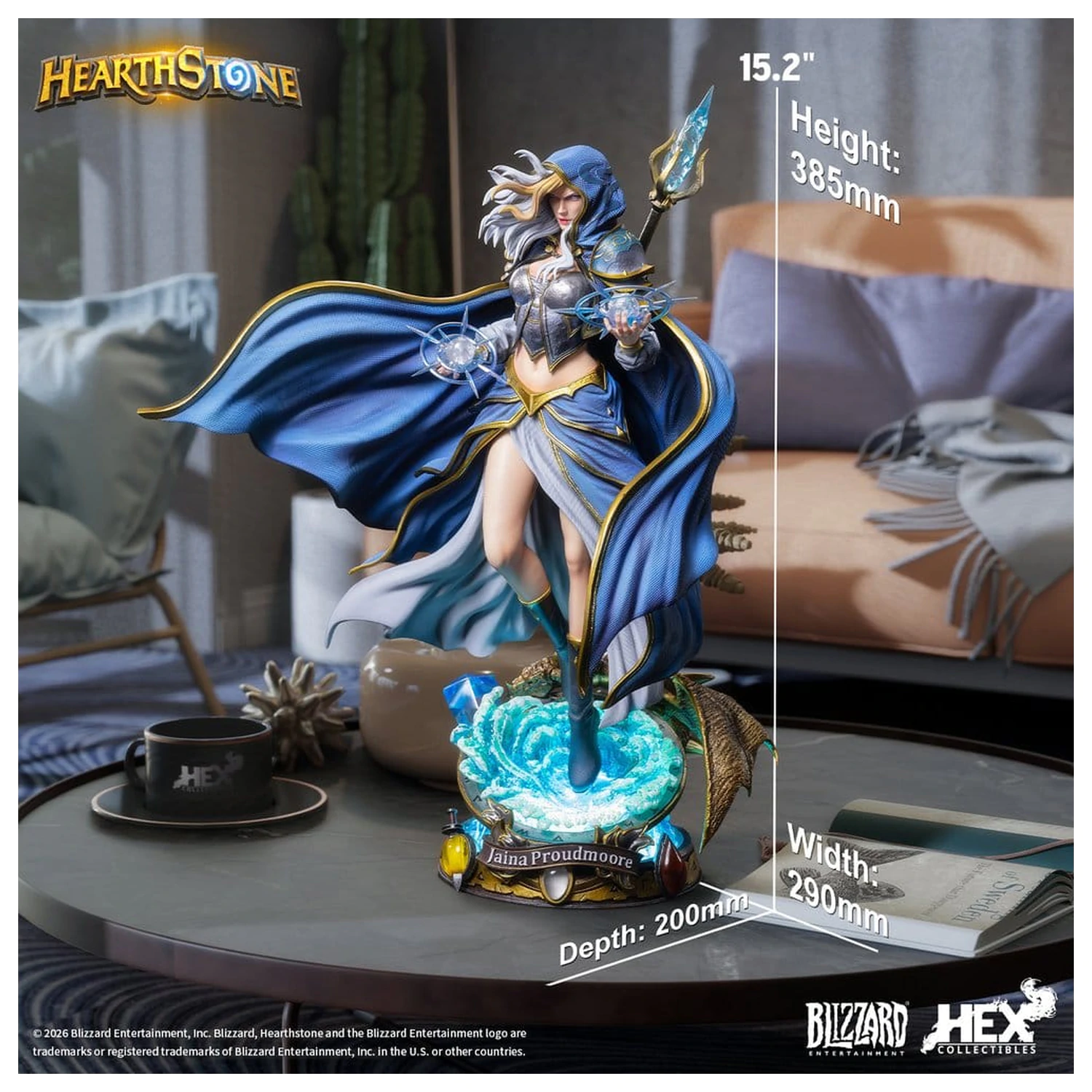 Hearthstone Statua 1/6 Jaina Proudmoore 39 cm zdjęcie produktu