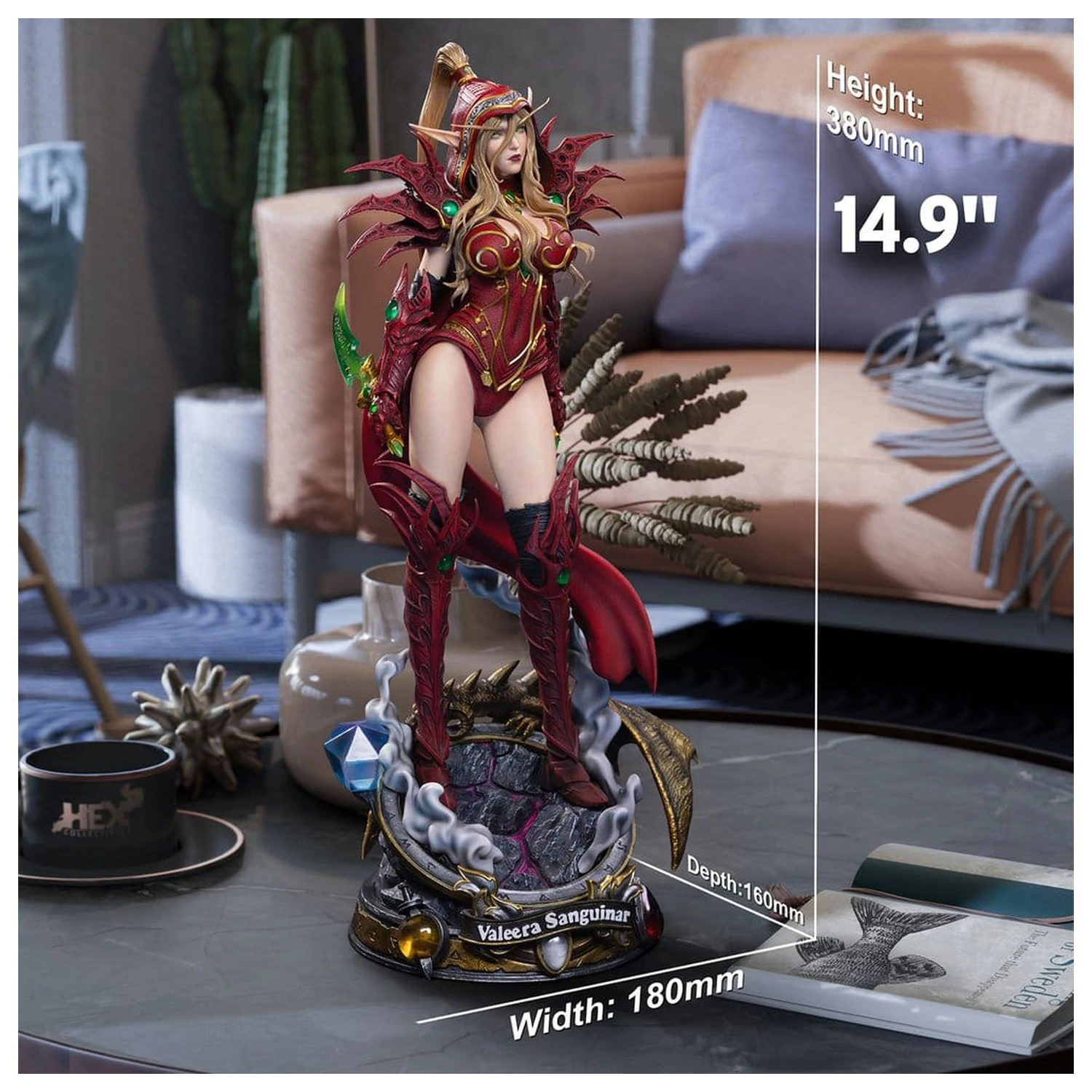 Hearthstone Statua 1/6 Valeera Sanguinar 38 cm zdjęcie produktu